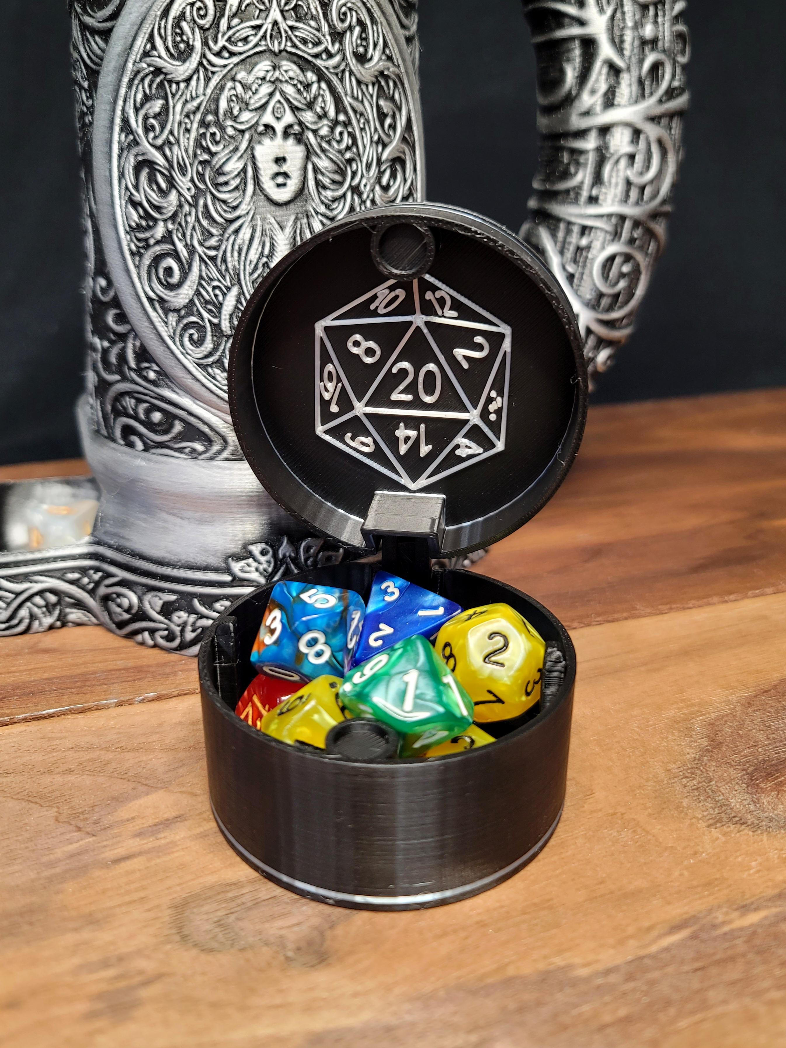 Goddess of the land Can Cozy Dice Tower 3d model