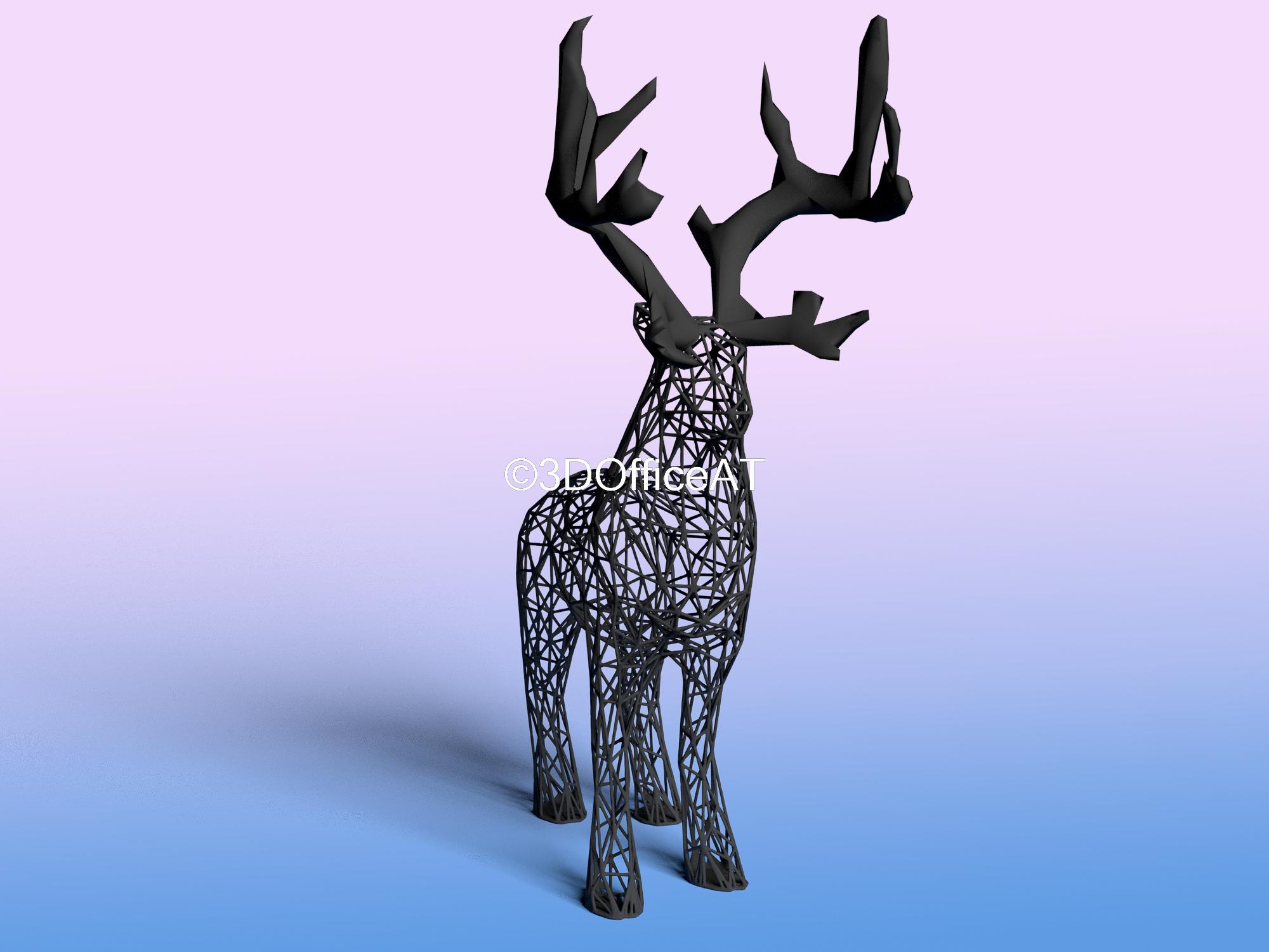 Reindeer 🦌🎅  3d model