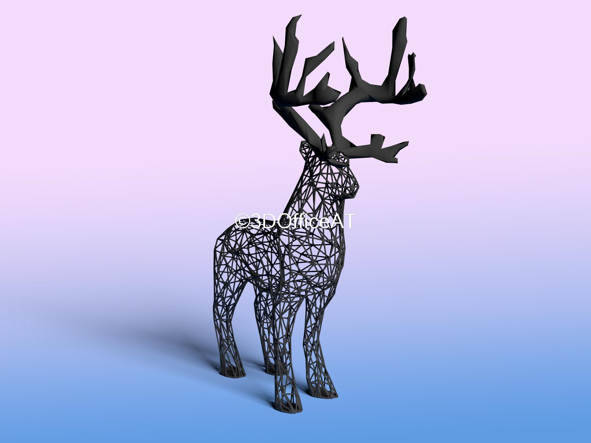 Reindeer 🦌🎅  3d model