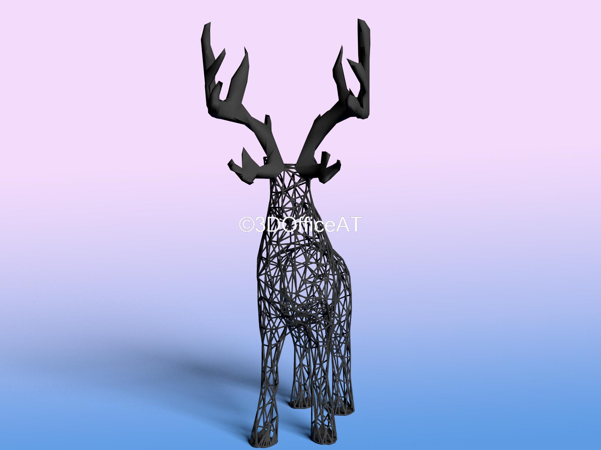 Reindeer 🦌🎅  3d model