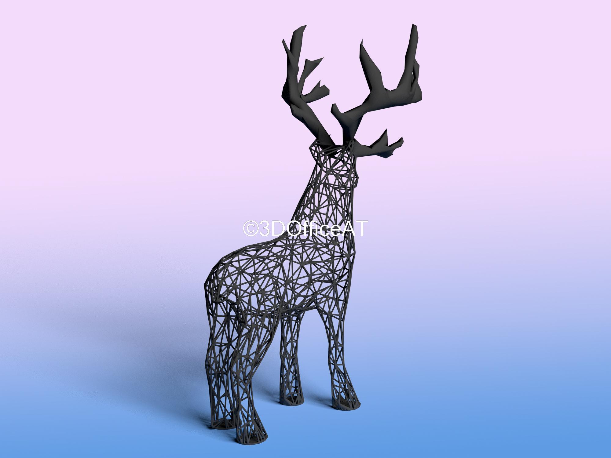 Reindeer 🦌🎅  3d model