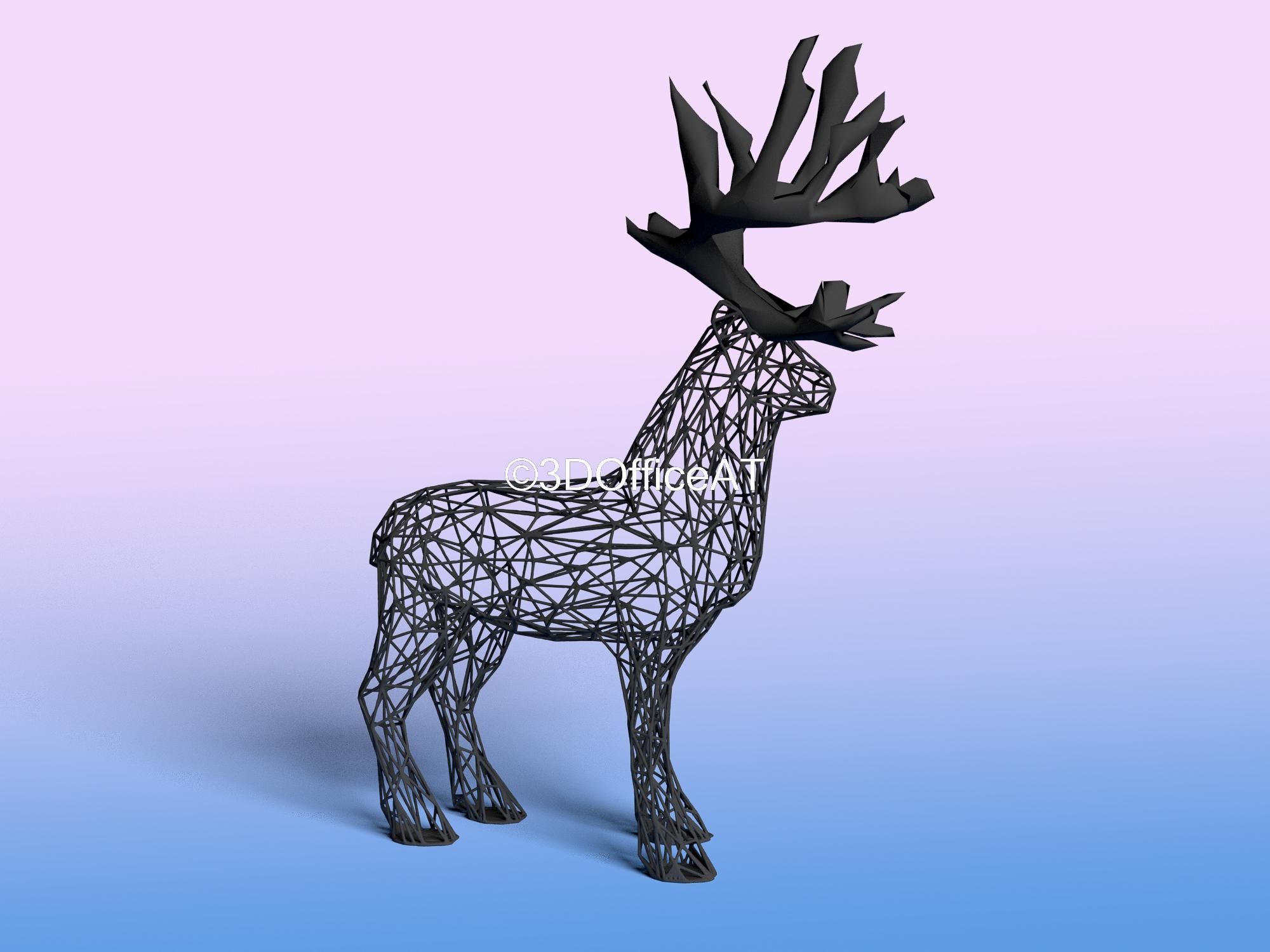 Reindeer 🦌🎅  3d model