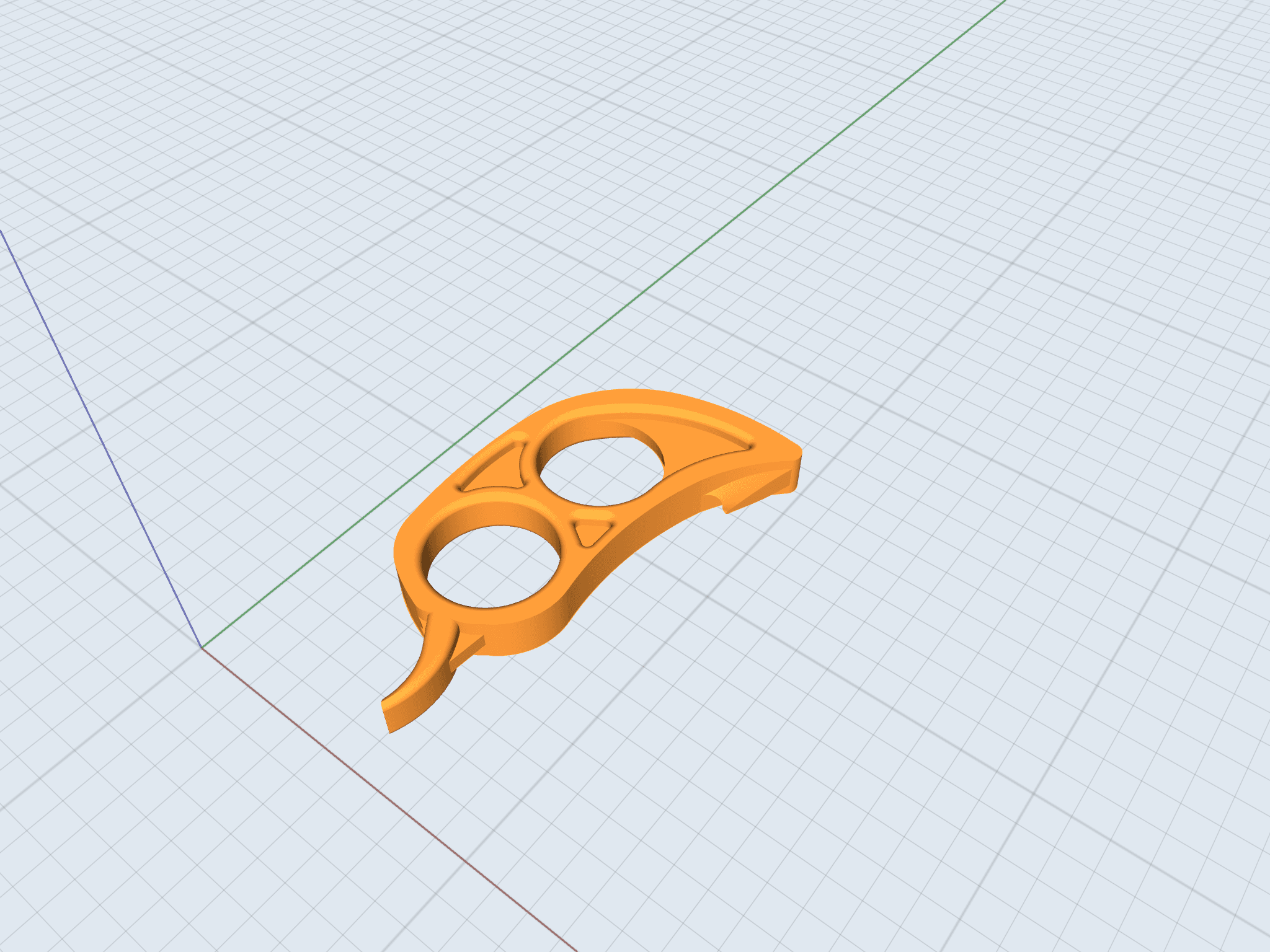 Orange peeler 3d model