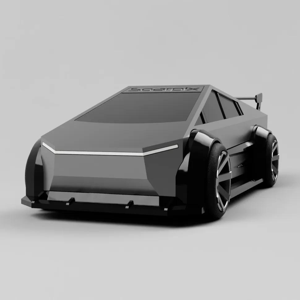 CYBERTRUCK / CYBERCAR - ROADSTER 3d model