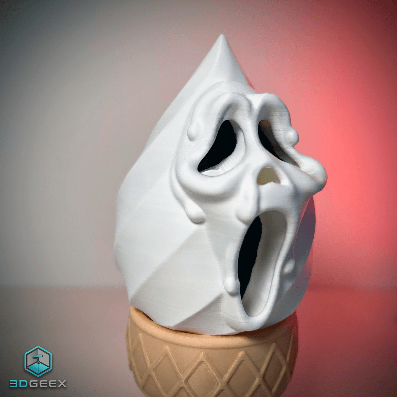 I Scream: Skull, Zombie & Ghostface 3d model