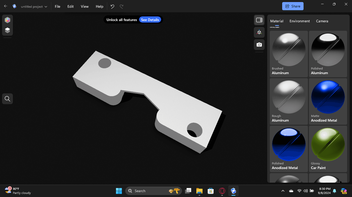 lincoln 210mp wire inlet guide 3d model