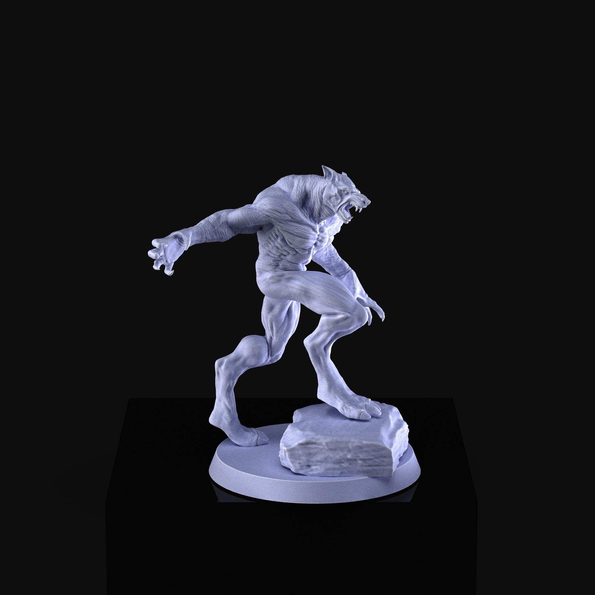 Werewolf Boss 3d model