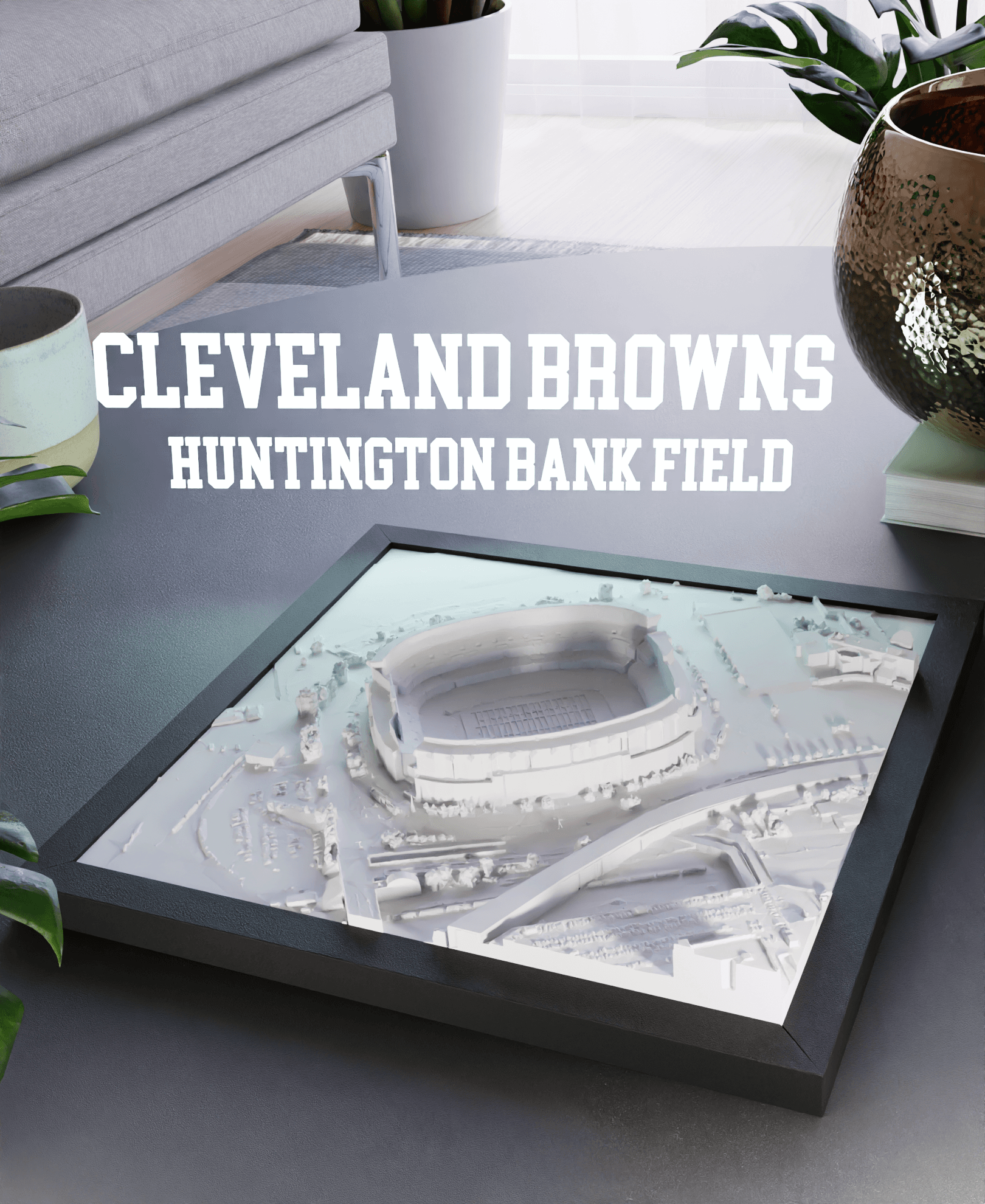 Cleveland Browns - Huntington Bank Field 3d model