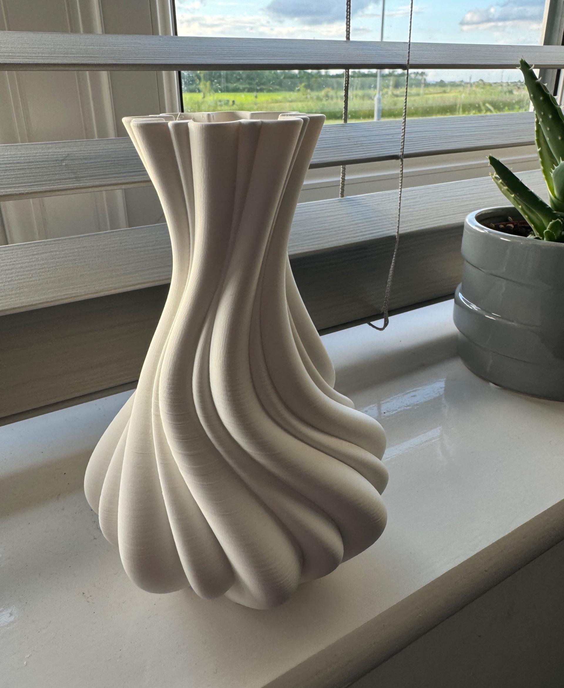 Vase 1.9 - looks so nice in matte finish - 3d model