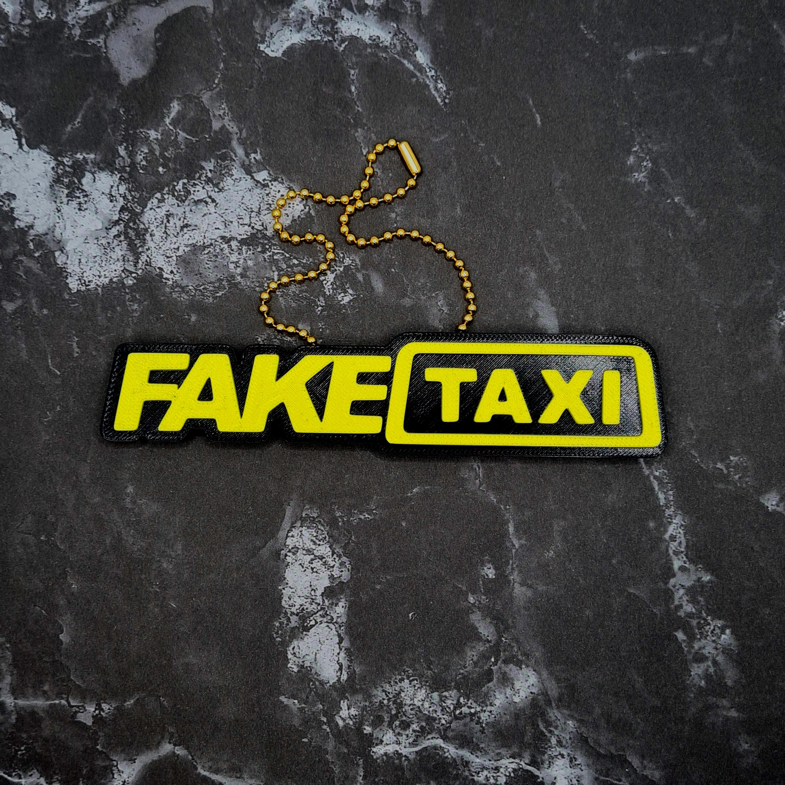 Fake Taxi Charm 3d model