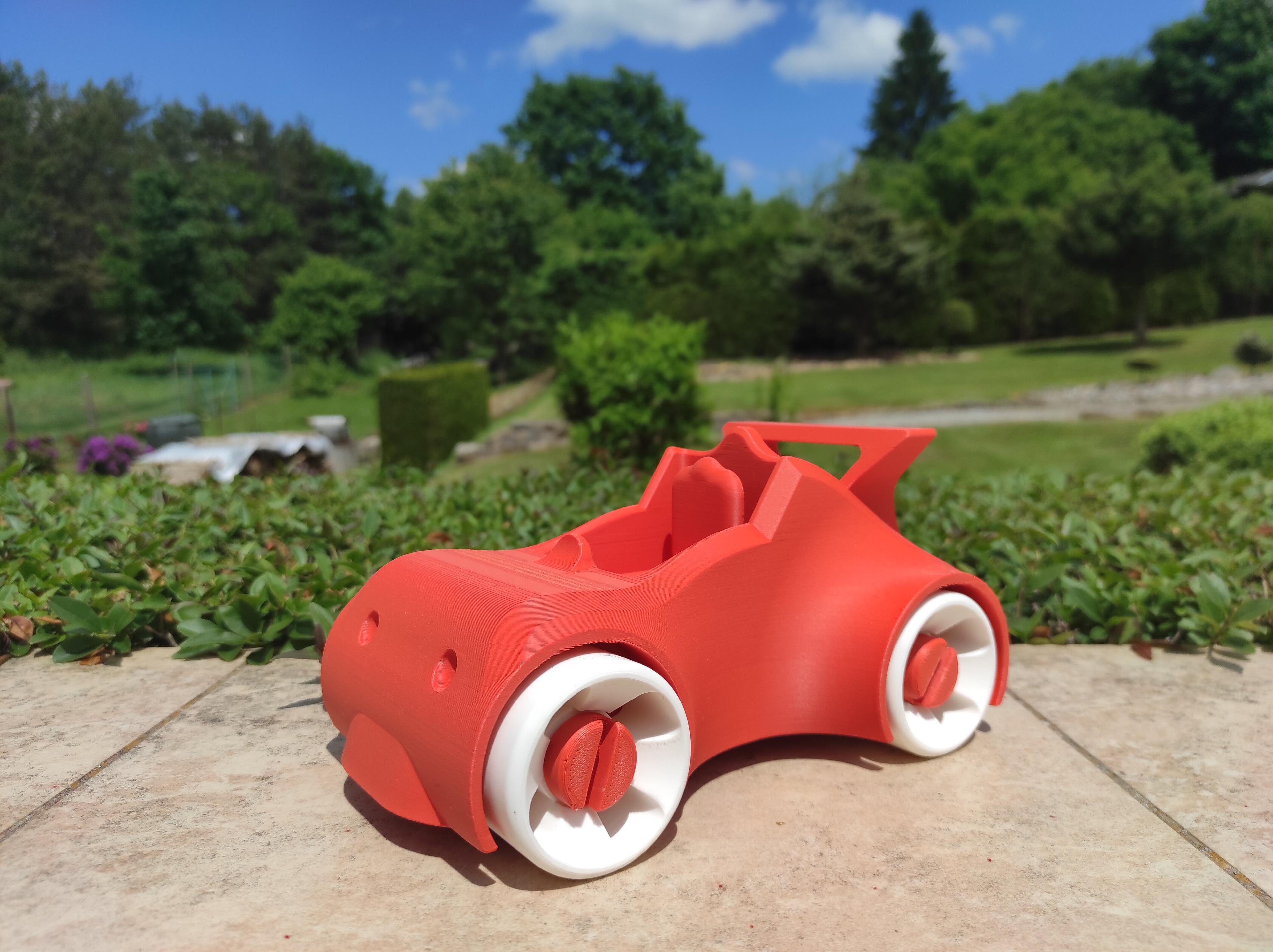 Bobby Car 3D model