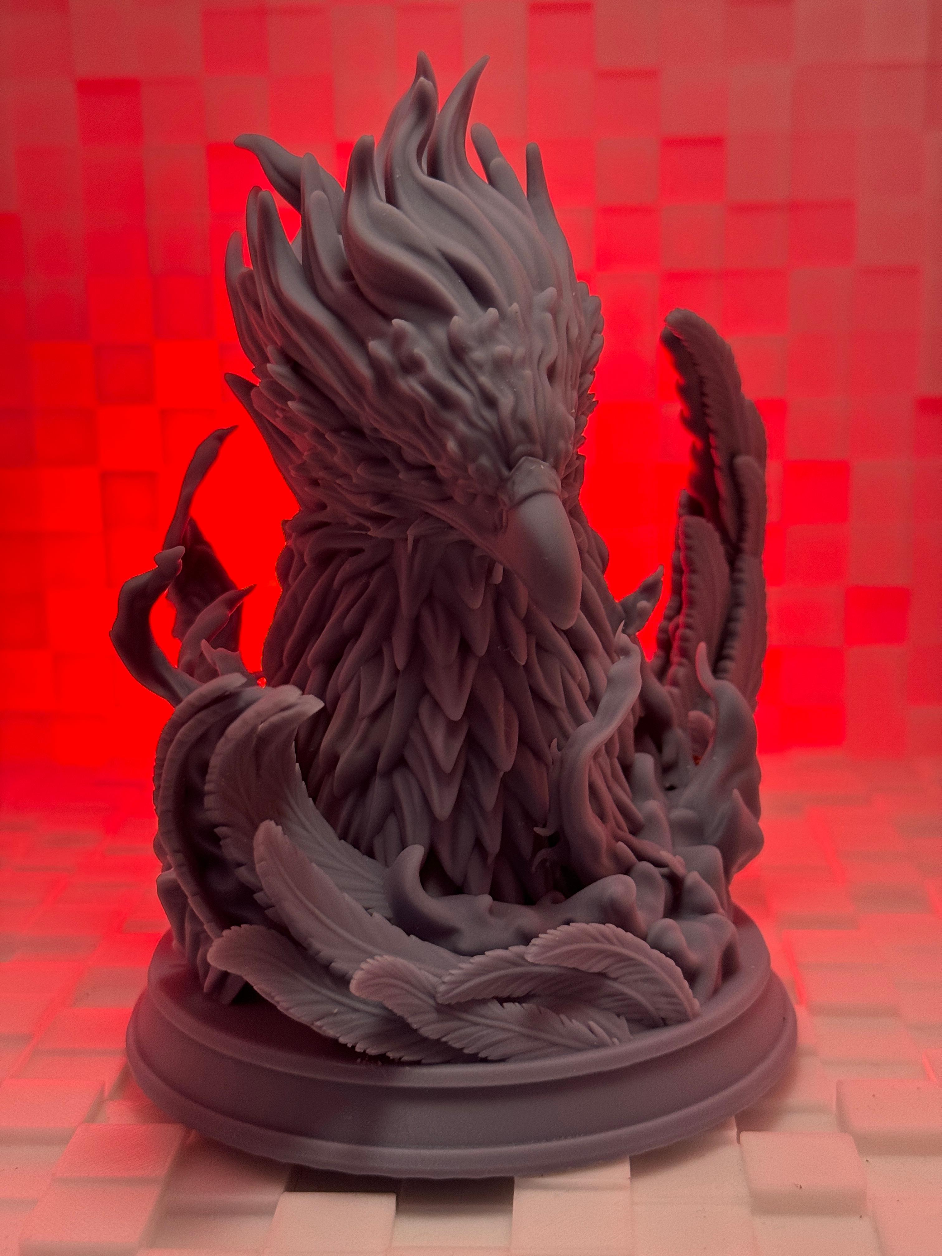 Phoenix bust (Pre-Supported) 3d model