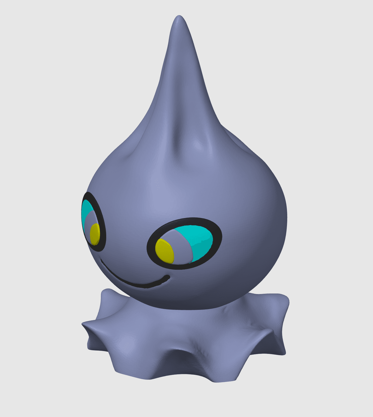 Shuppet Pokemon (Nosupport, 3mf included) 3d model