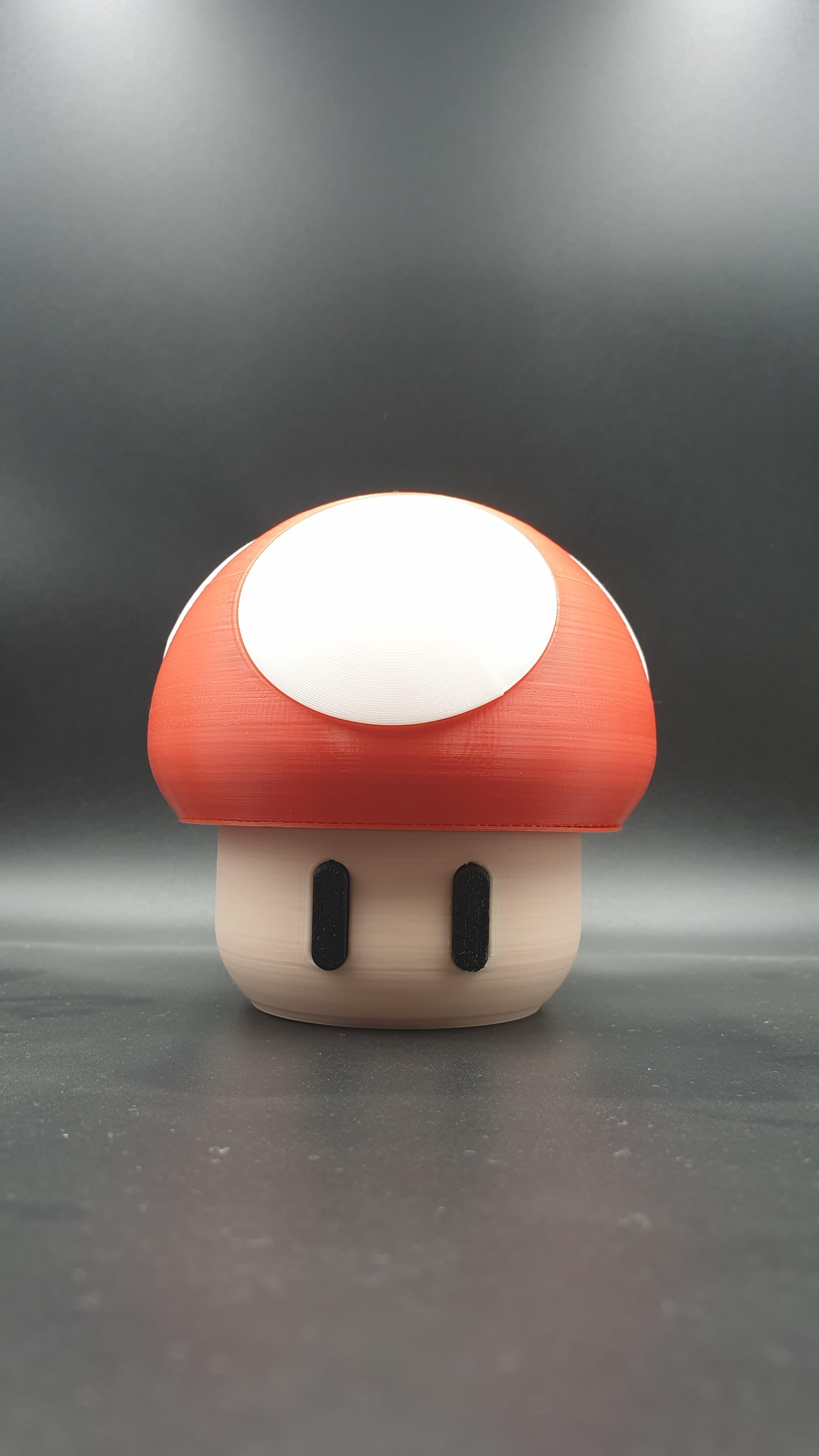 Simple Twist Open Mushroom 3d model