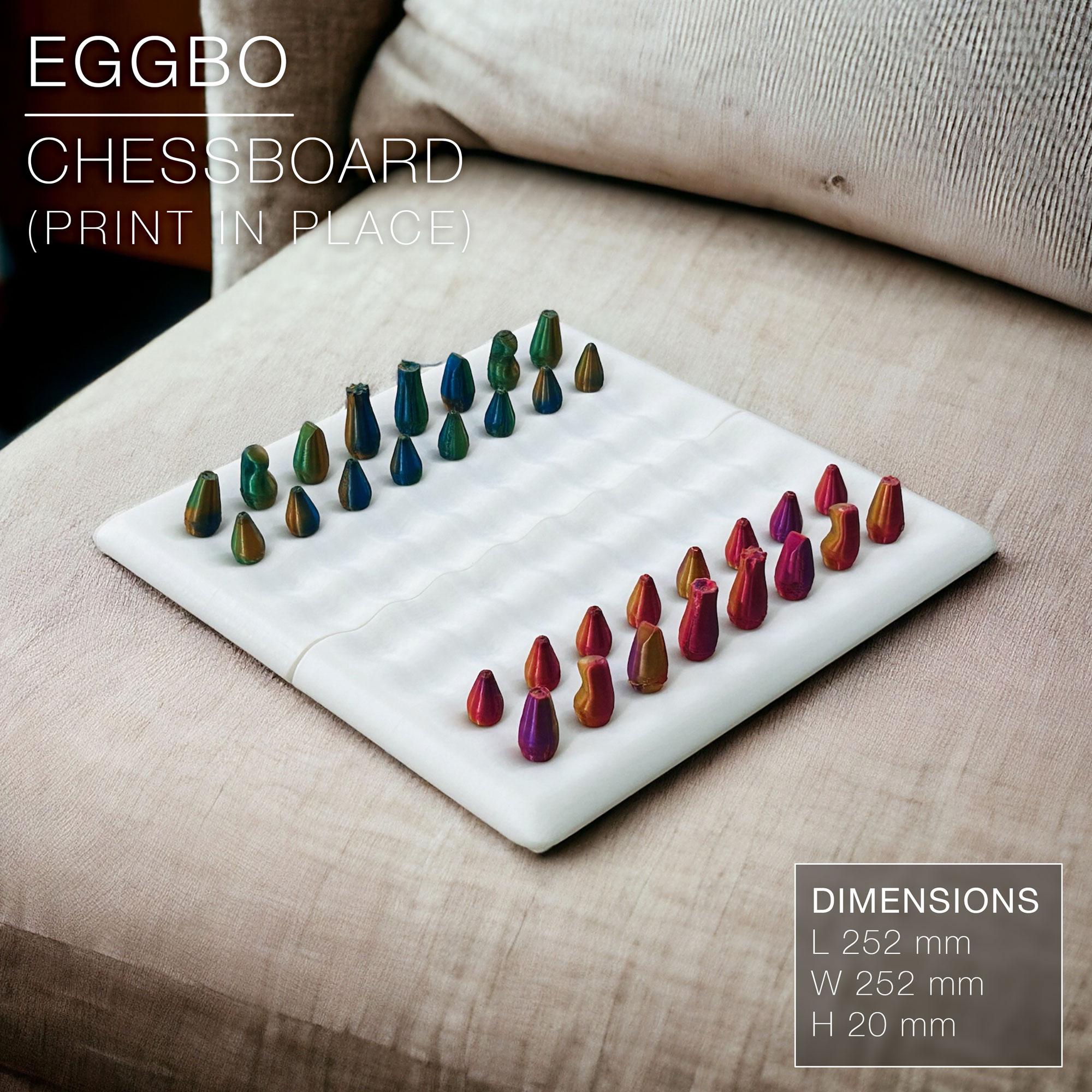 EGGBO | Chessboard print 3d model