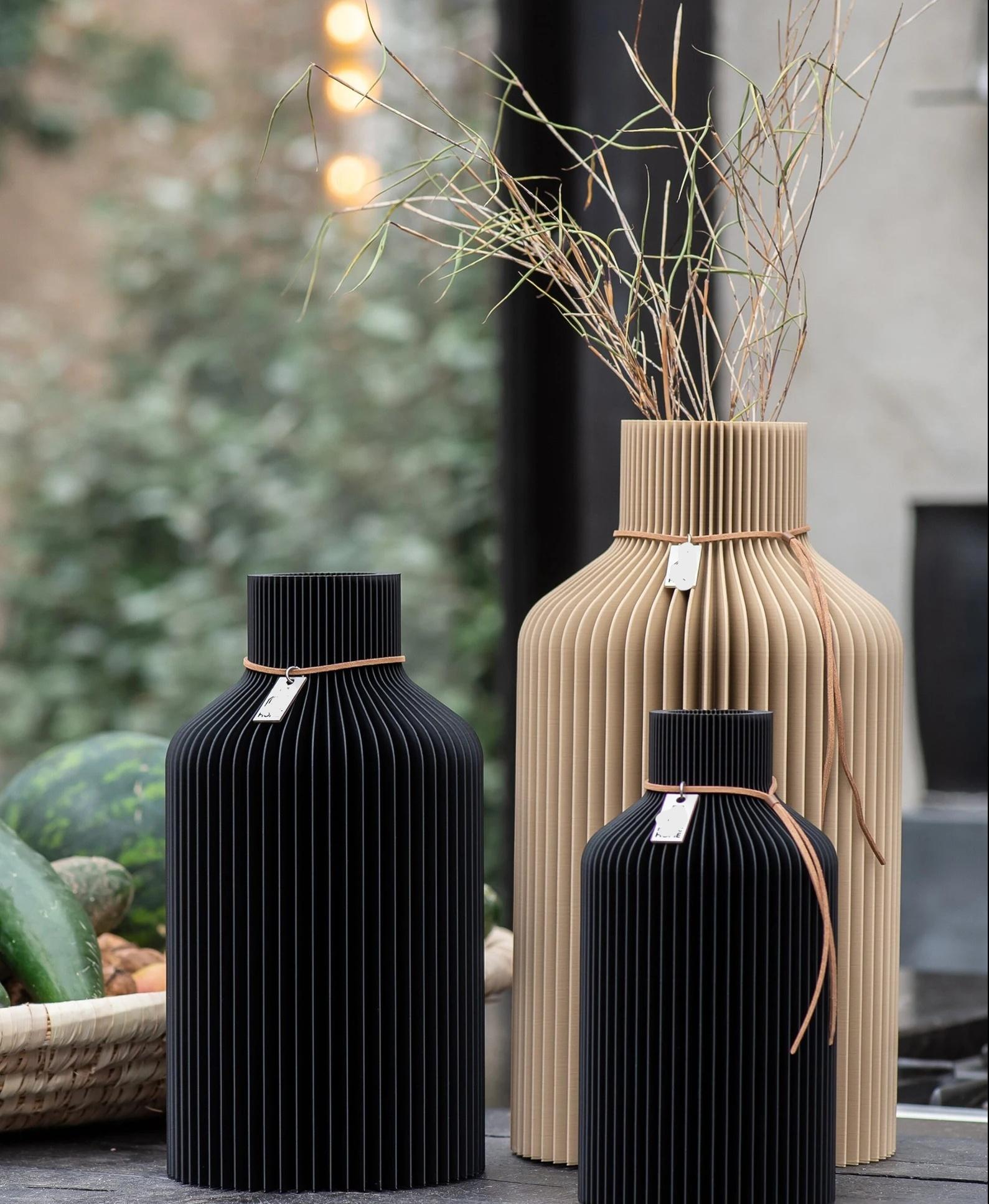 The Bottle - A Botany Chic Vase 3d model