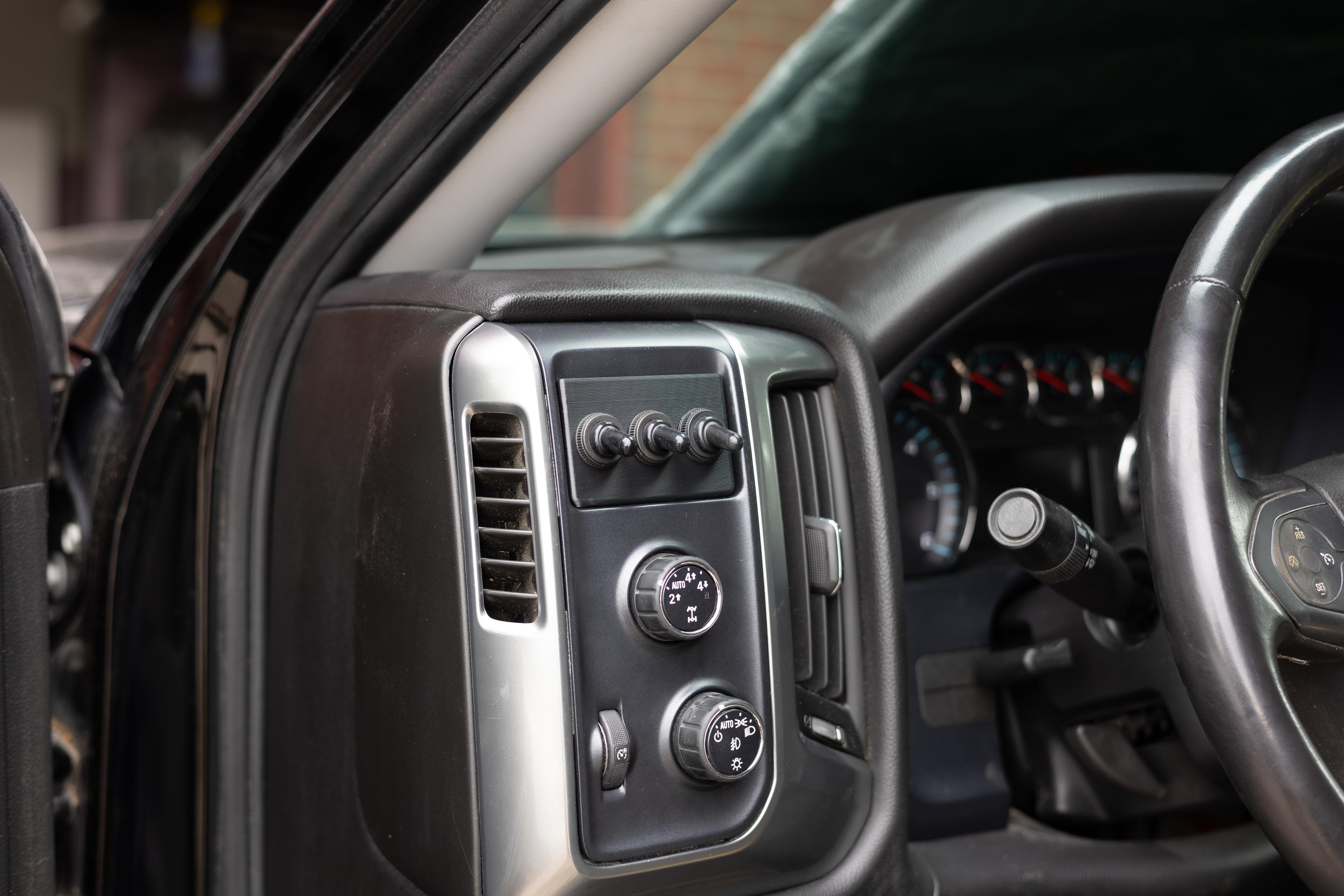 2014-2018 Silverado and Sierra Toggle Switch Panel 3d model