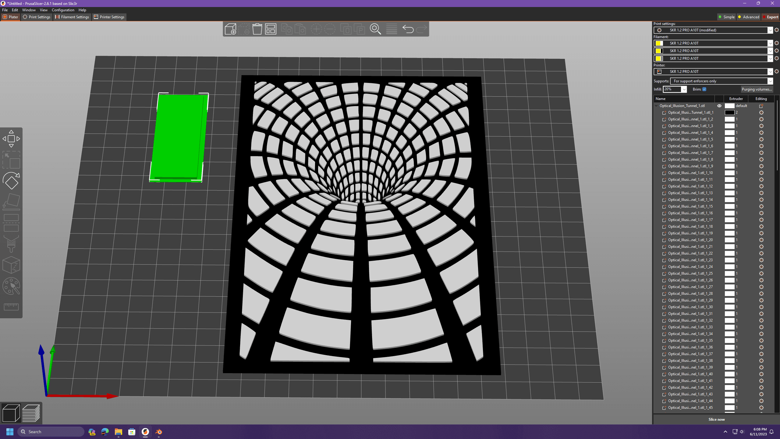 The Tunnel Effect 3d model