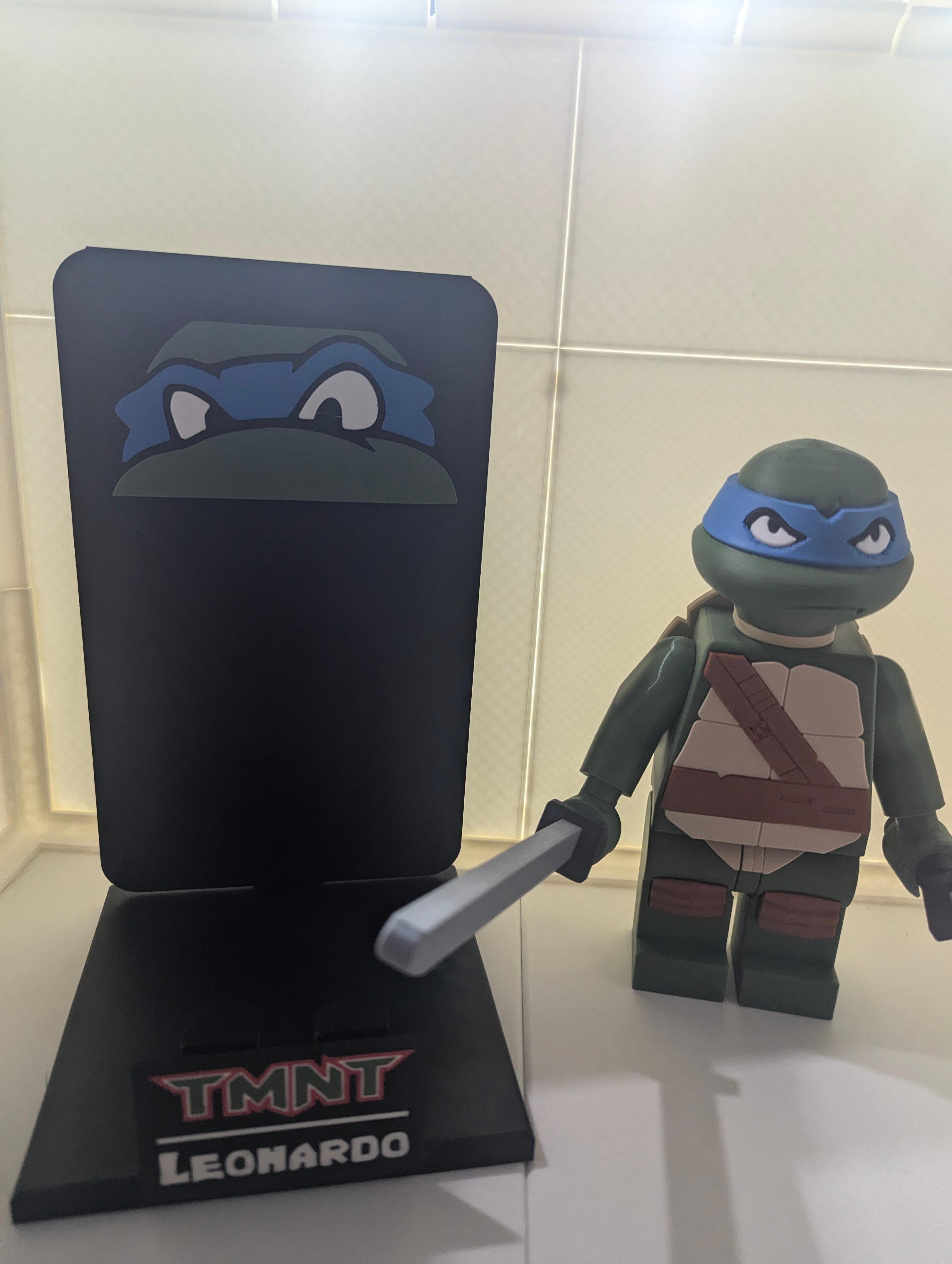 TMNT Multicolor Nameplates Total Set 3d model