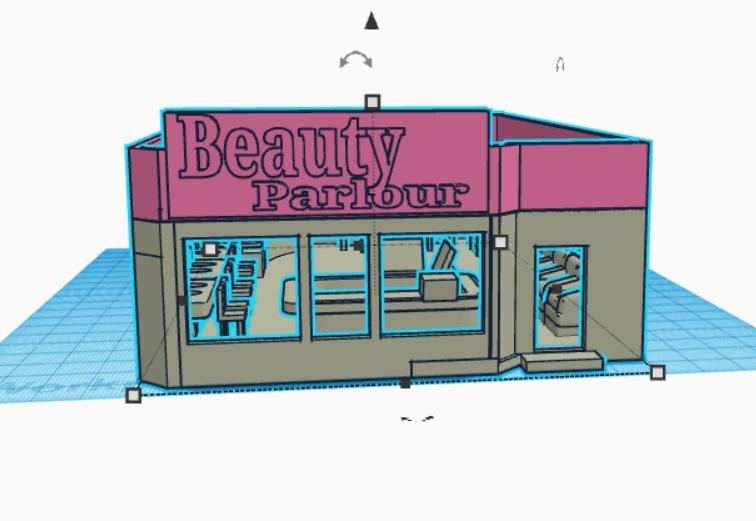 Beauty Parlour 3d model