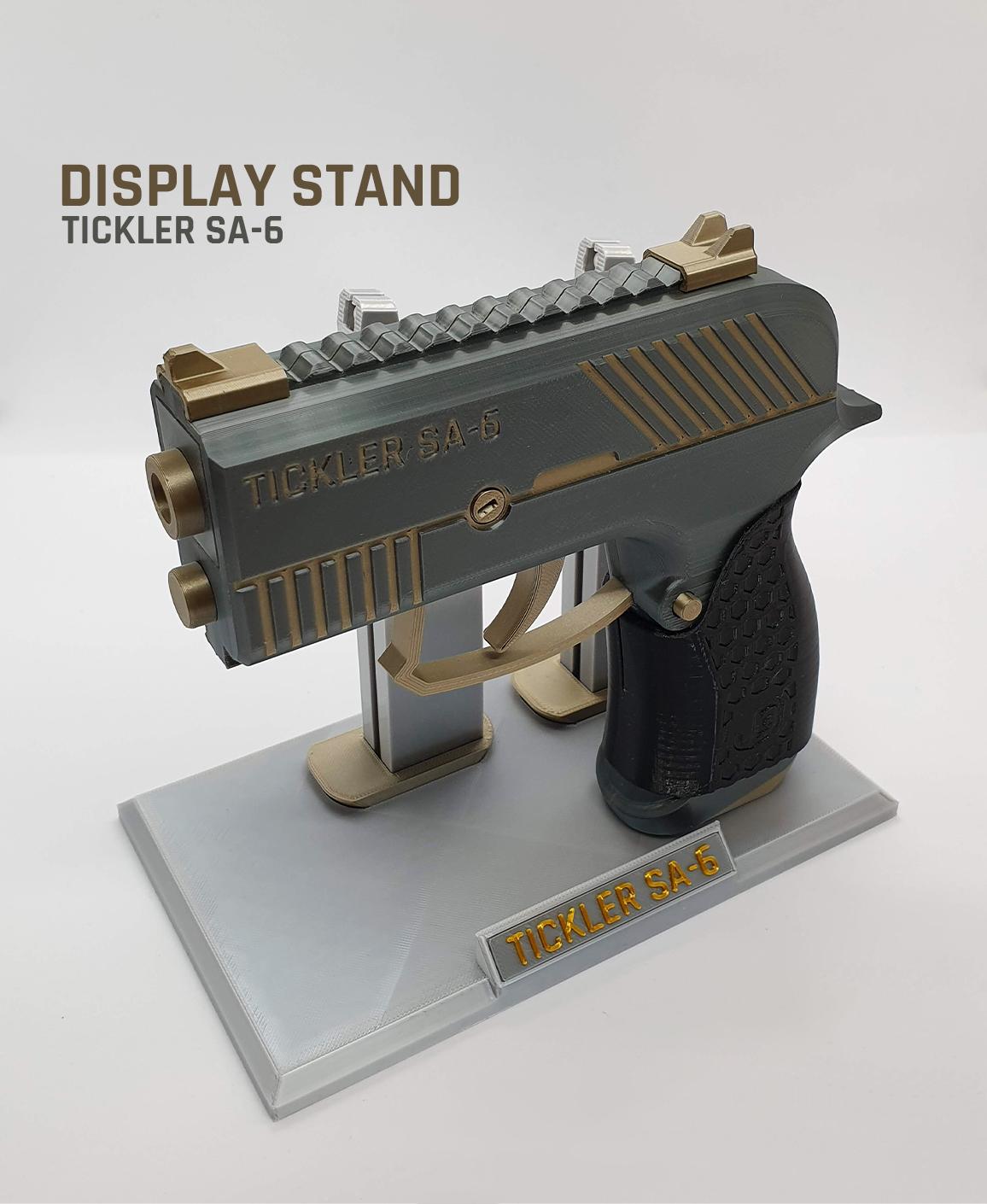 Display Stand for Tickler SA-6 3d model