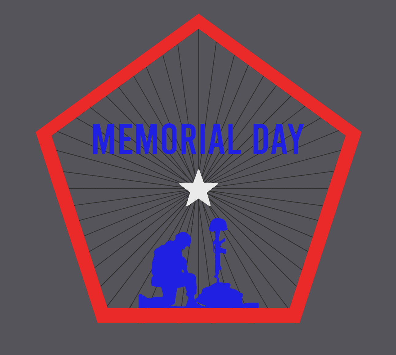 Memorial Day Home Art Collection 3d model