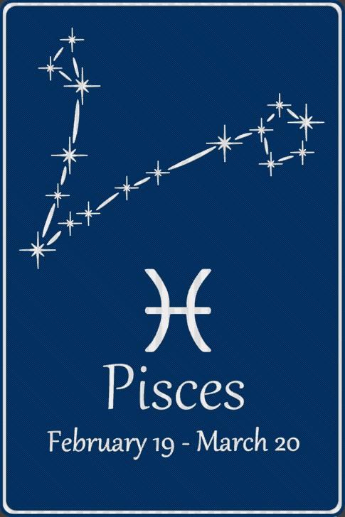 Astro Card - Pisces - English and French version 3d model