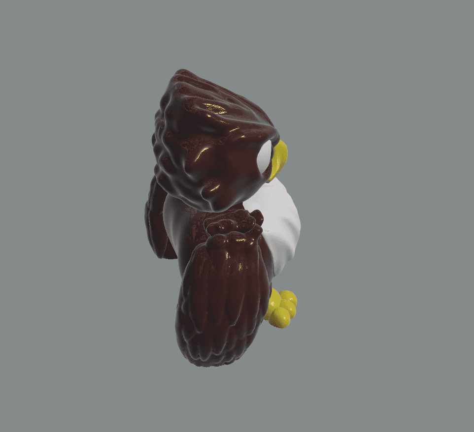 Flexi Eagle 3d model