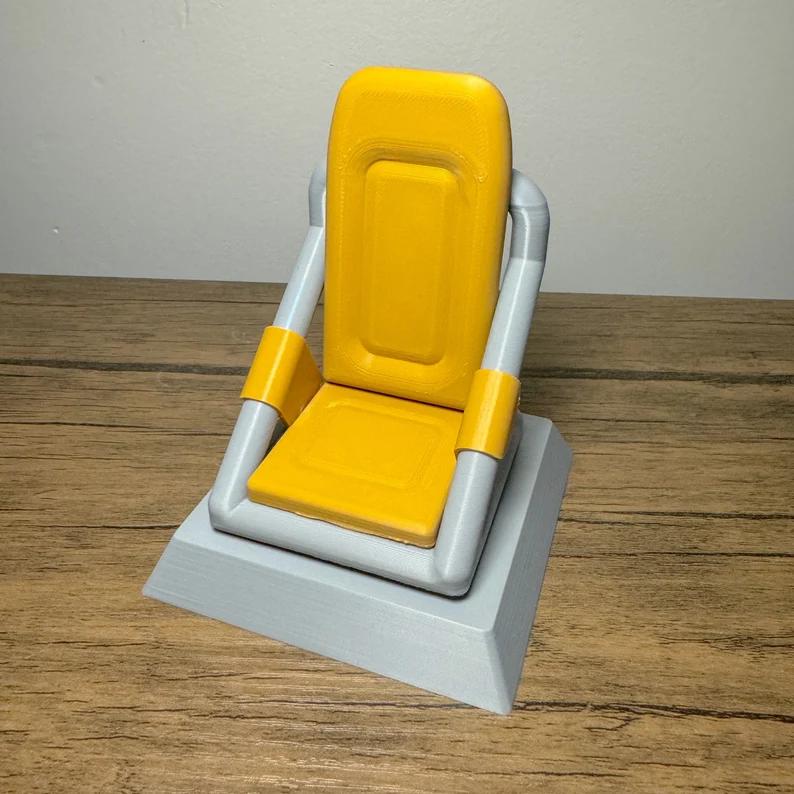 Plo Jedi Council Chair 3d model