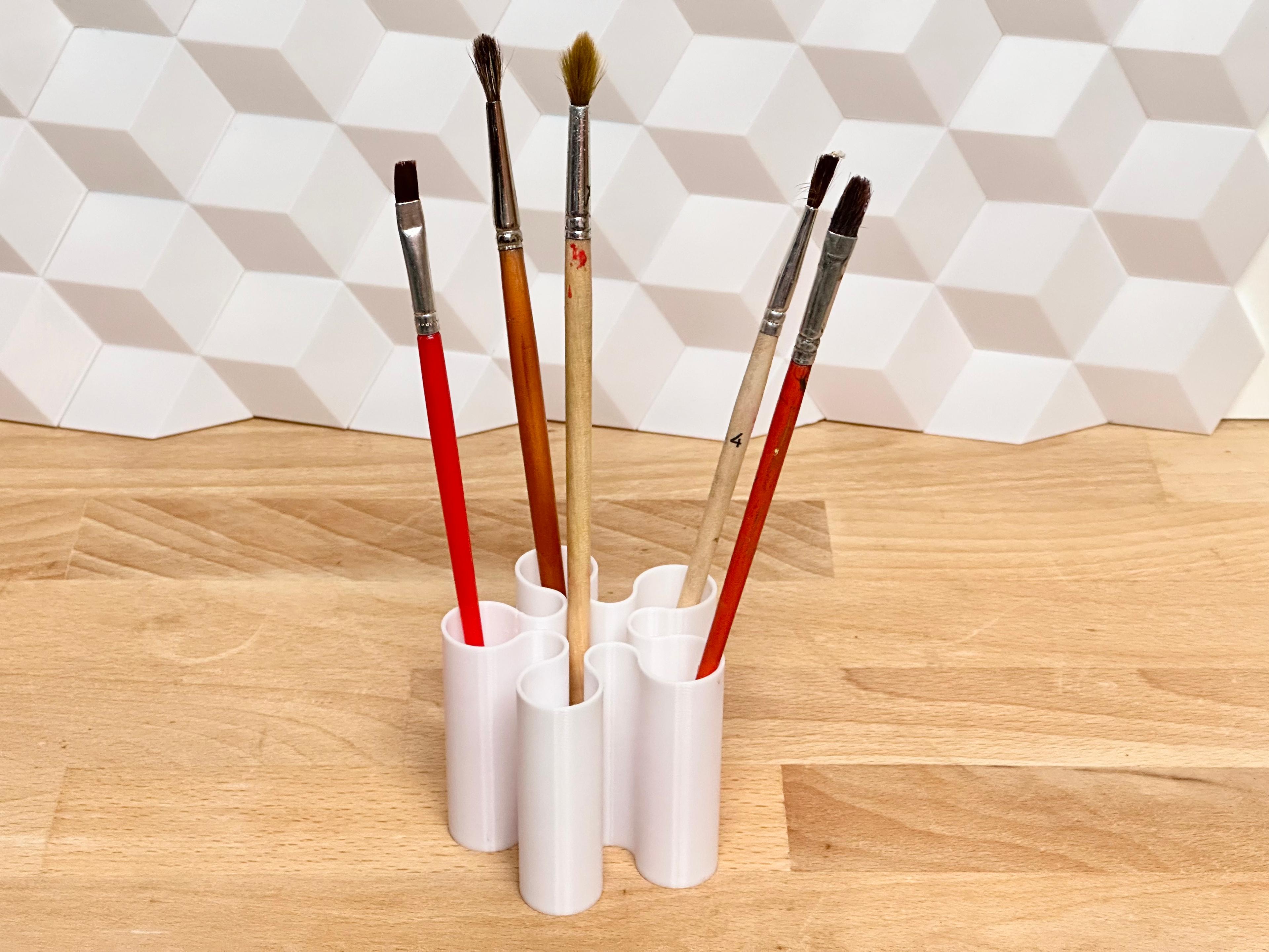 Artsy Organizer (Brush, pen or tool desktop stand) 3d model