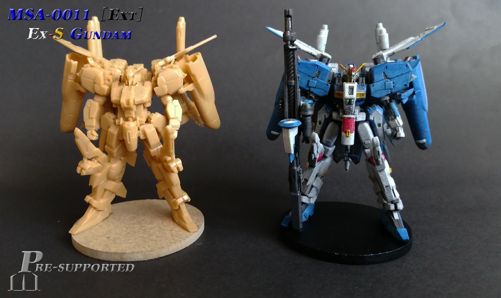 MSA-0011 [Ext] Ex-S Gundam [Artifact Scale] [Free] 3d model