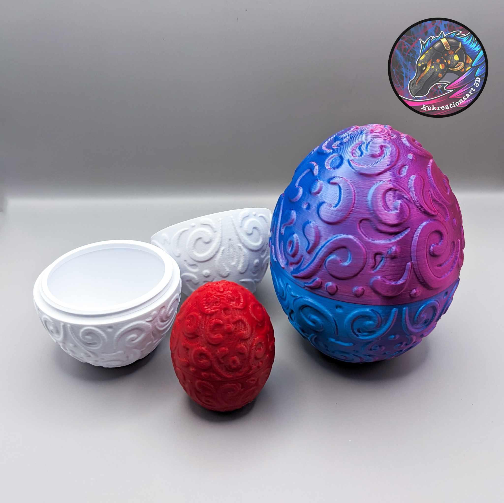 Decorative Dragon Egg 3d model