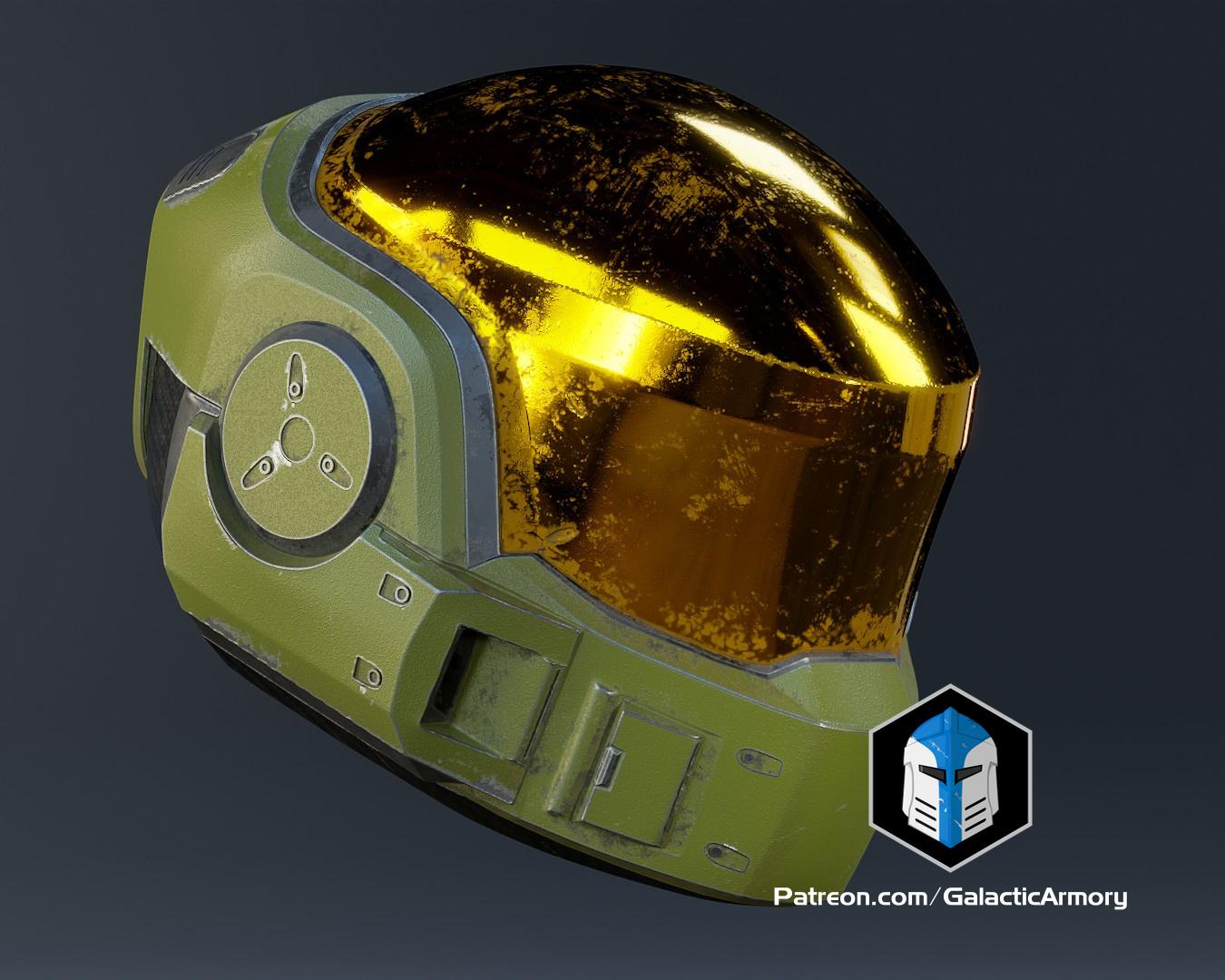 Halo Mirage Helmet - 3D Print Files 3d model