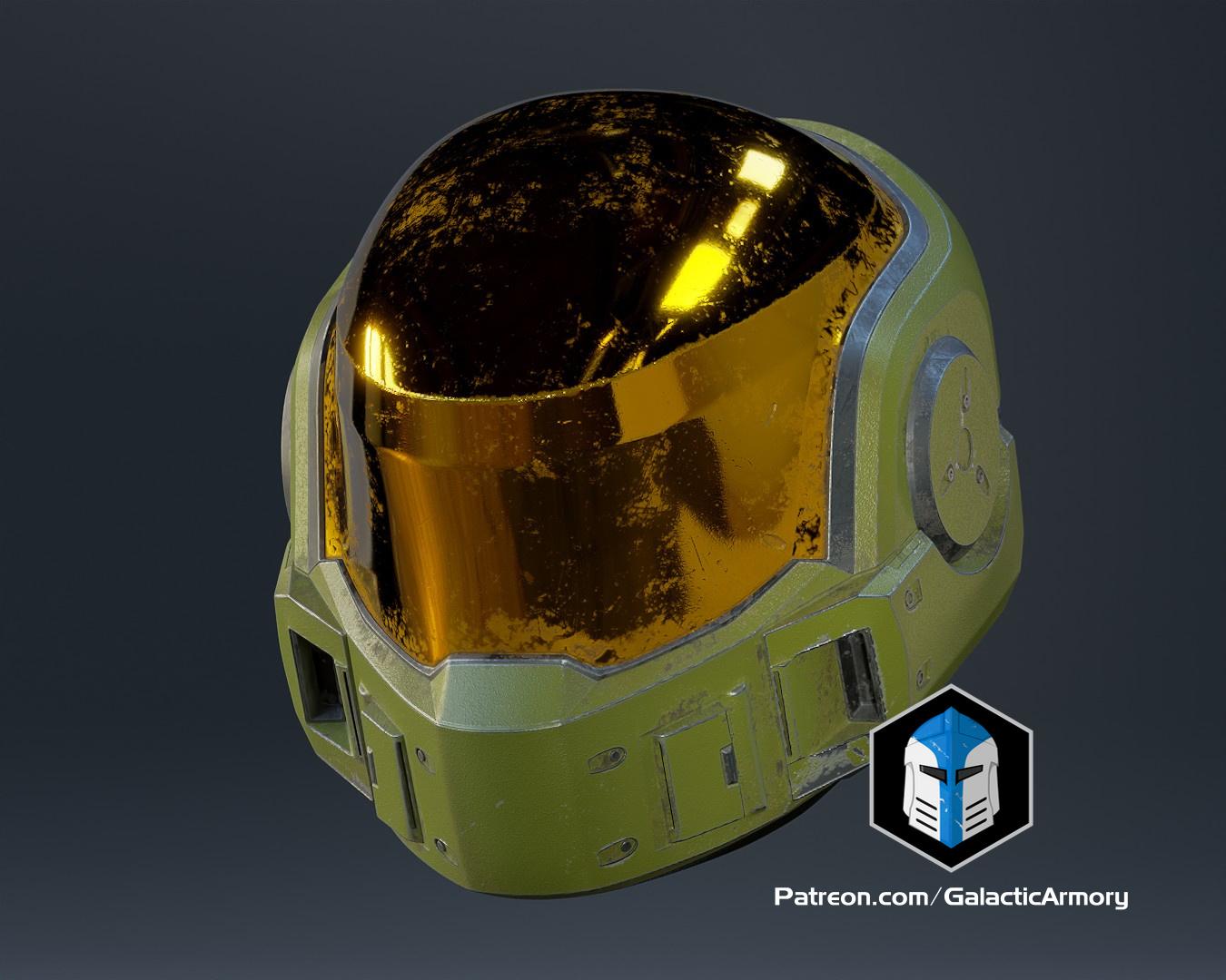 Halo Mirage Helmet - 3D Print Files 3d model