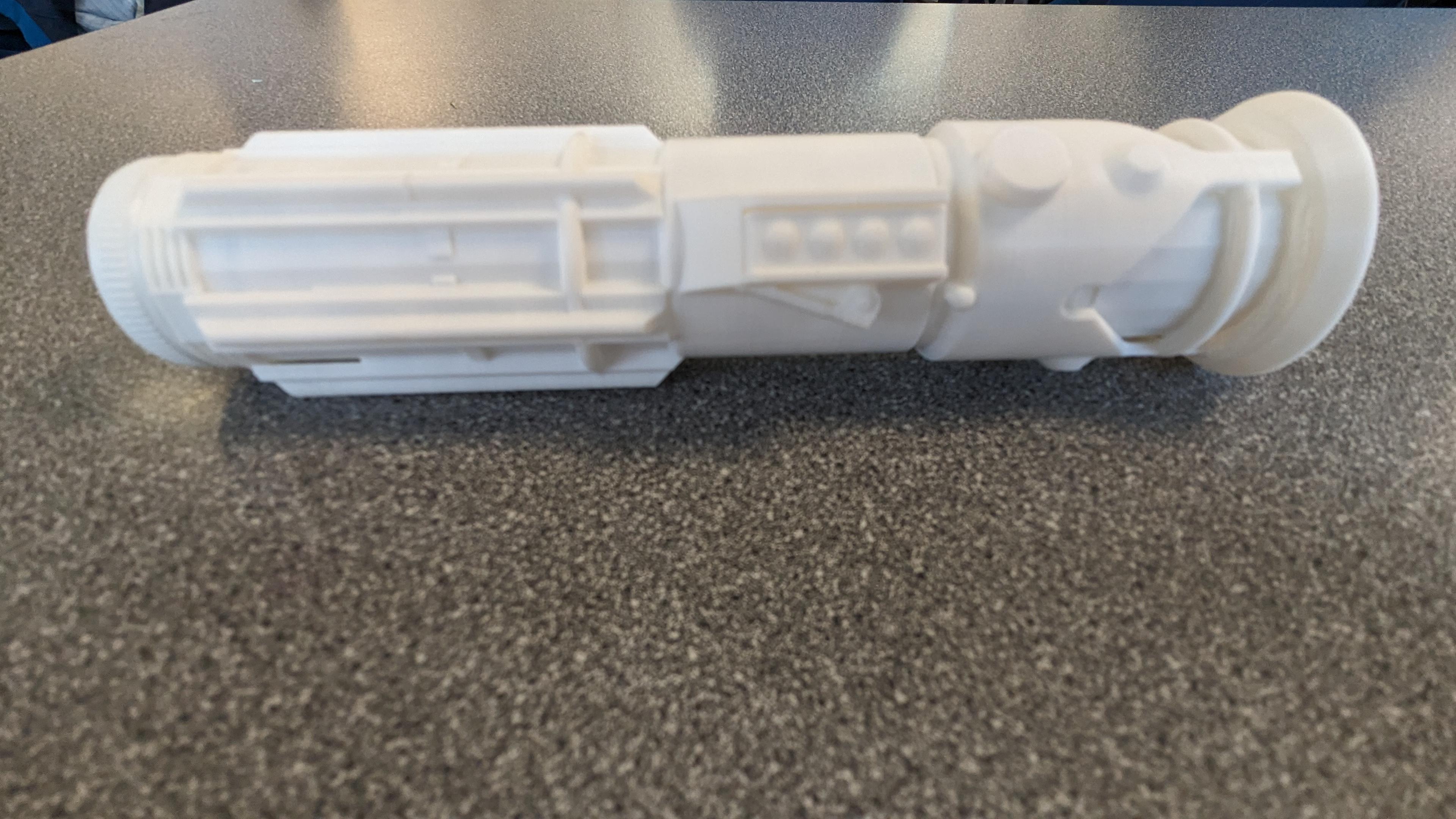 Custom Lightsaber - First test print - 3d model