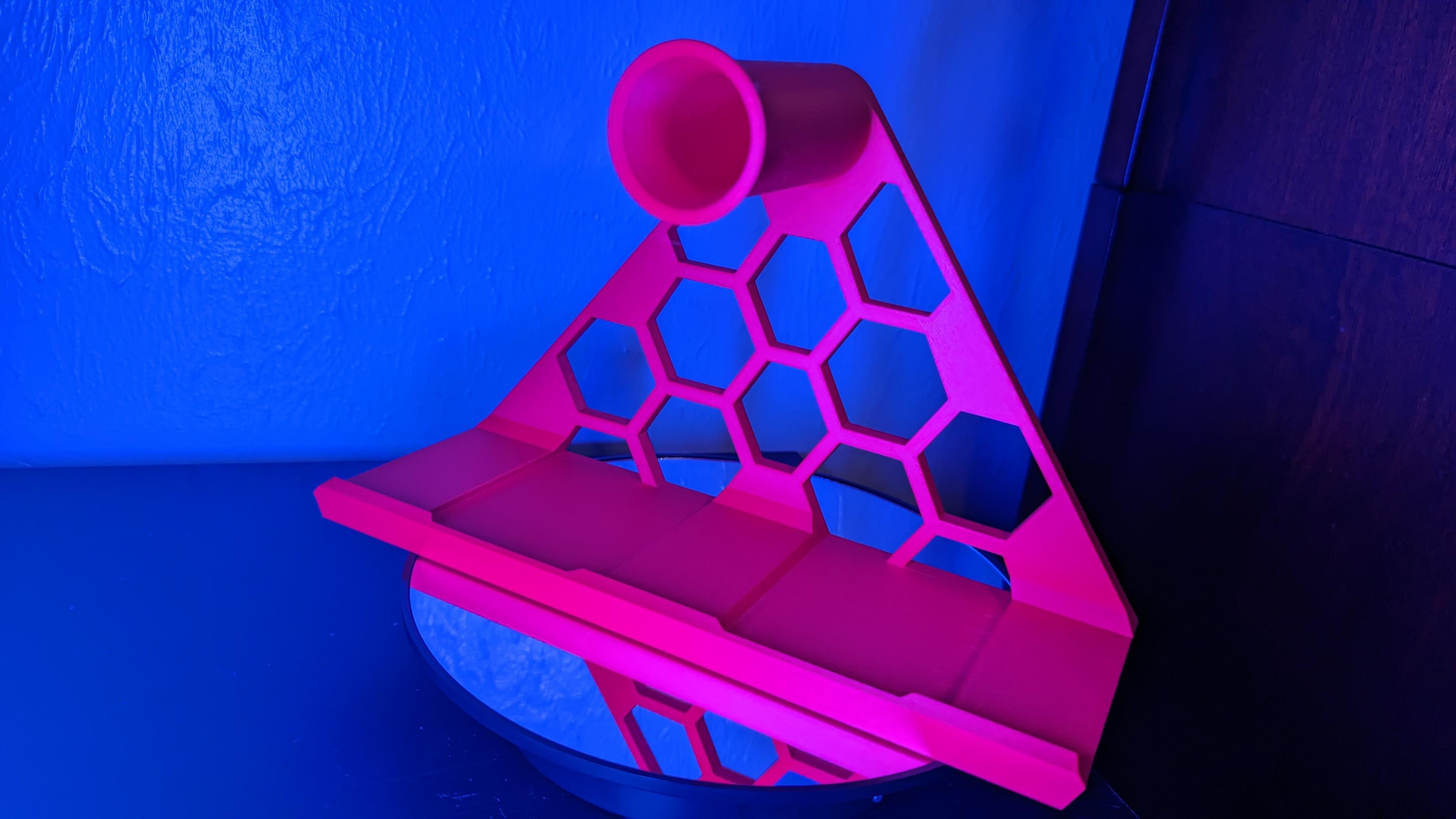 Honeycomb Spool Holder 3d model