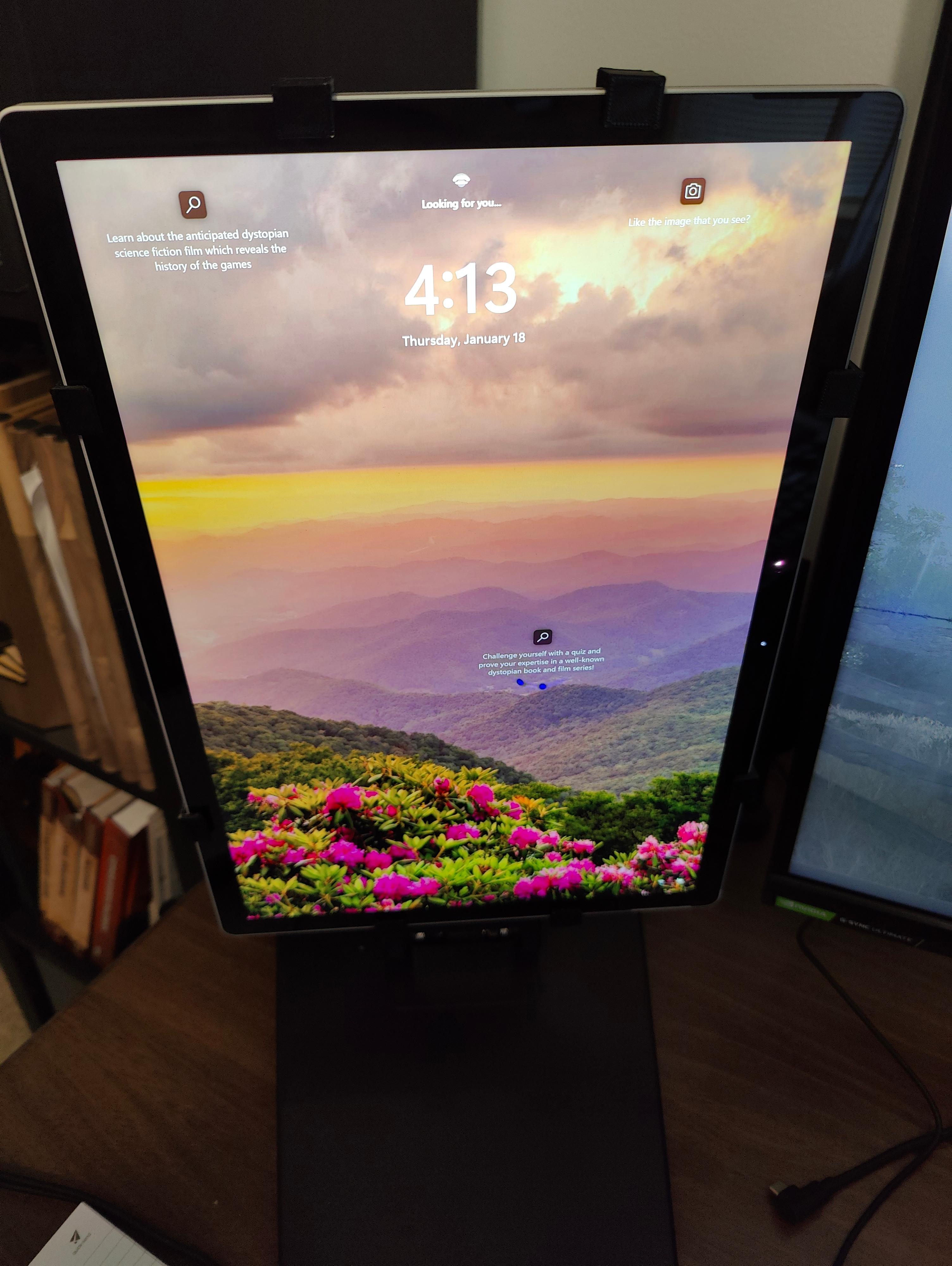 Surface Book 2 VESA Adapter (75x75) 3d model