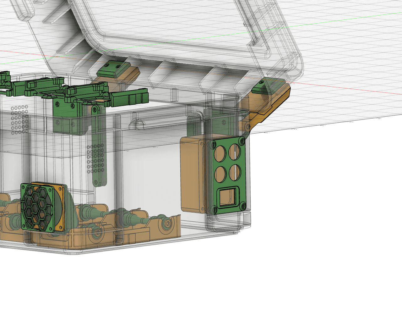 Power Switch Panel 3d model