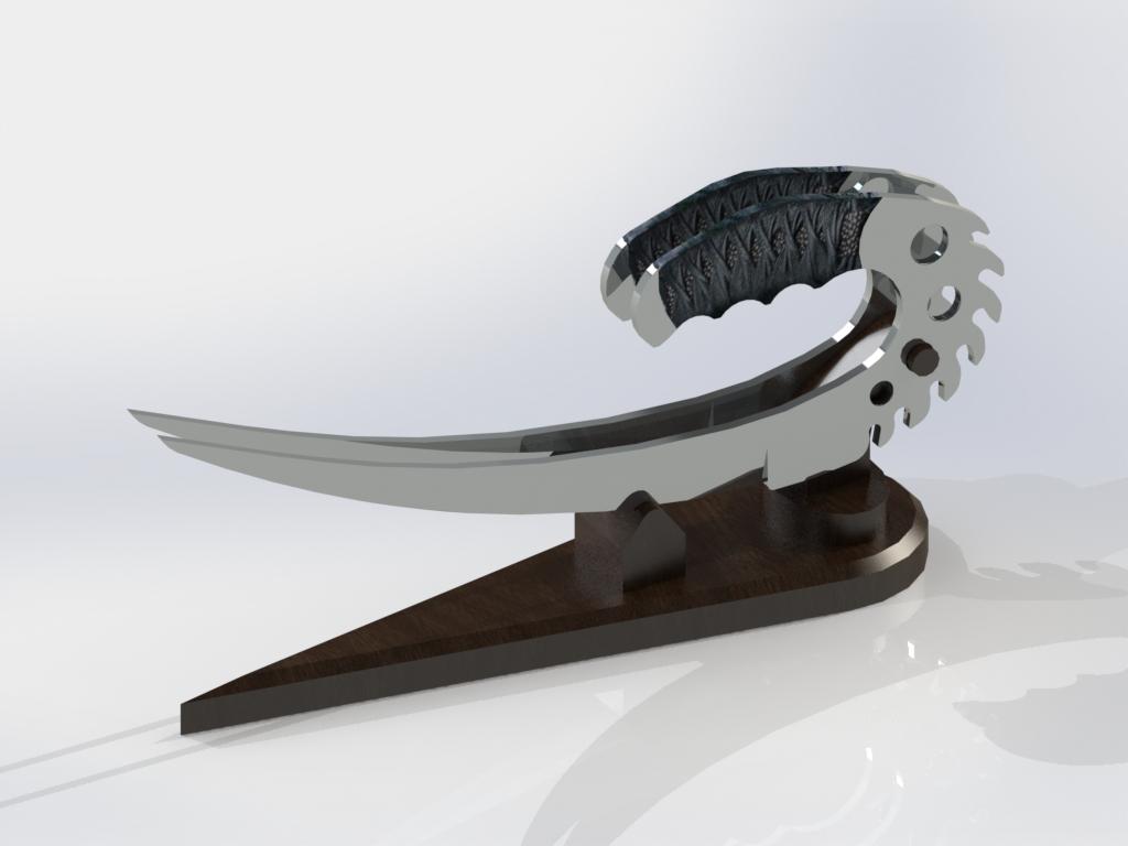 Ulaks Knife (Cuchillo Ulaks) 3d model