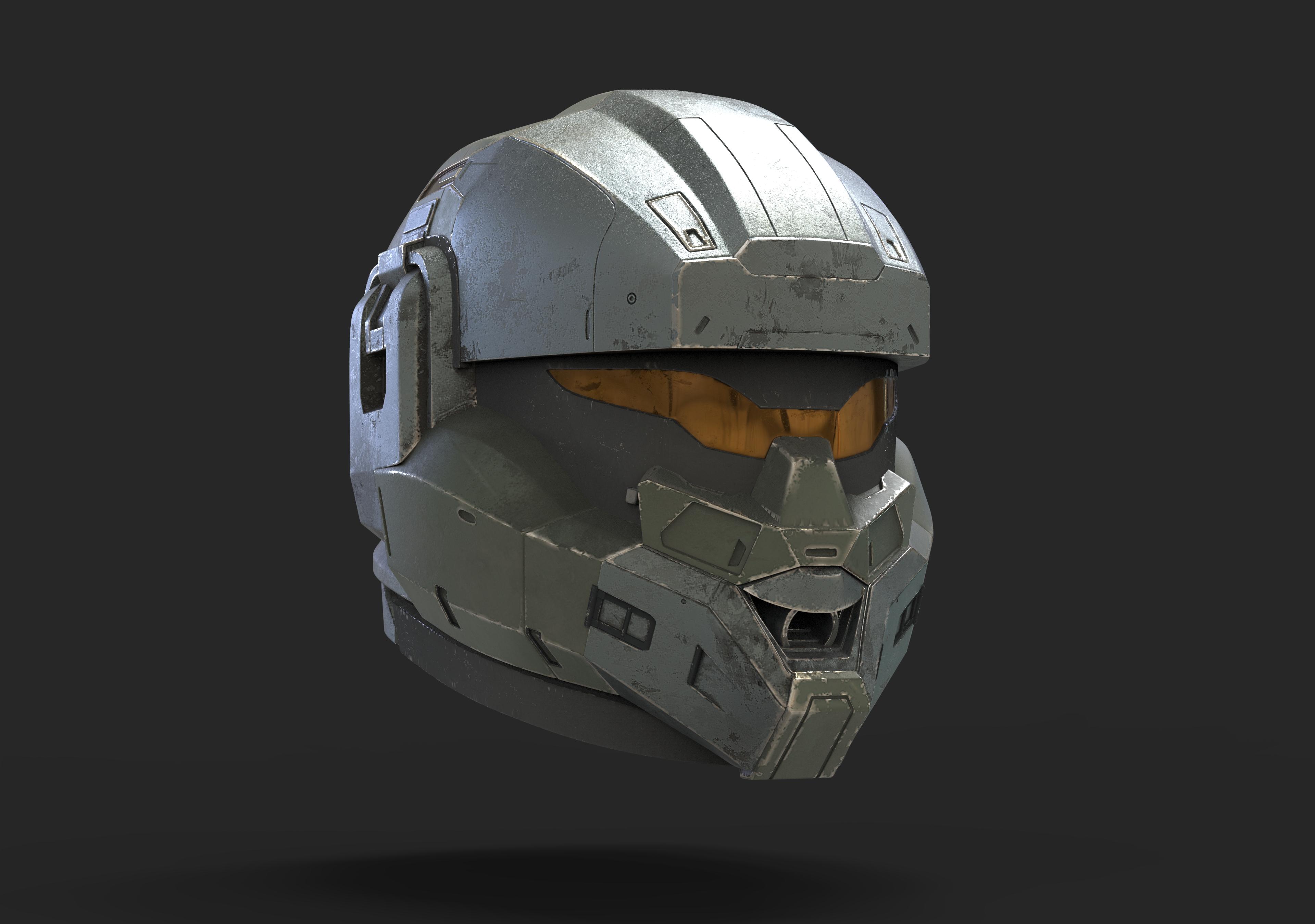 Halo Soldier Helmet 3d model