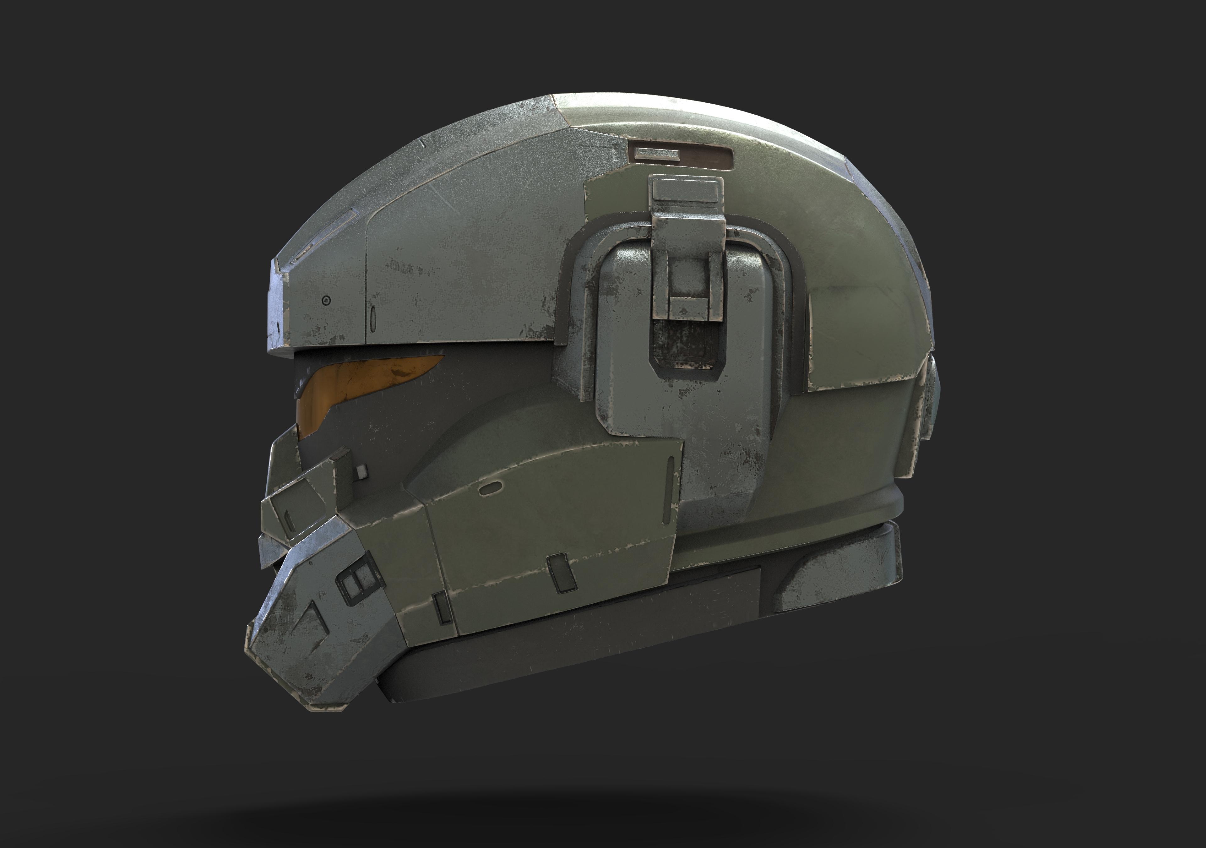 Halo Soldier Helmet 3d model