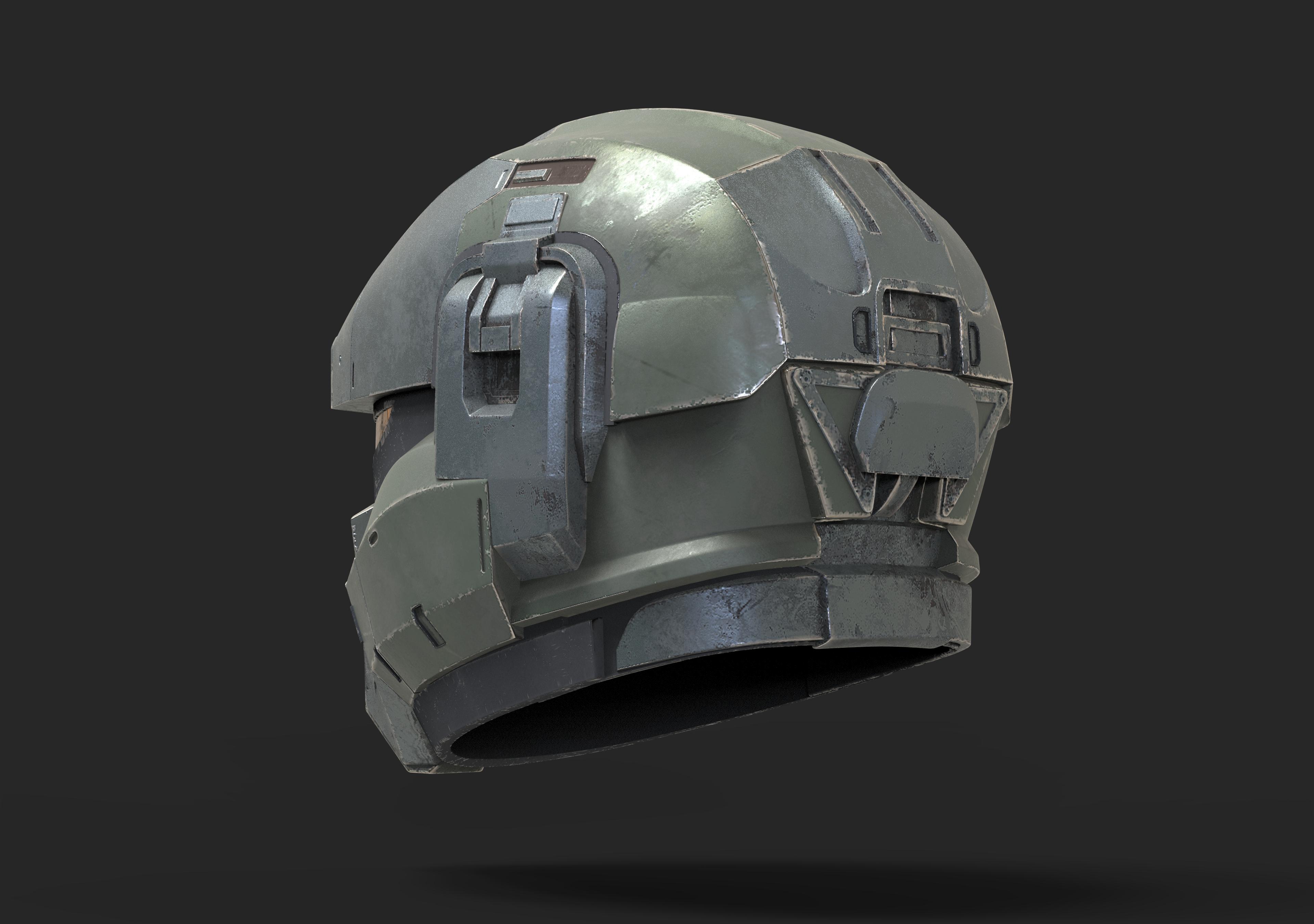 Halo Soldier Helmet 3d model