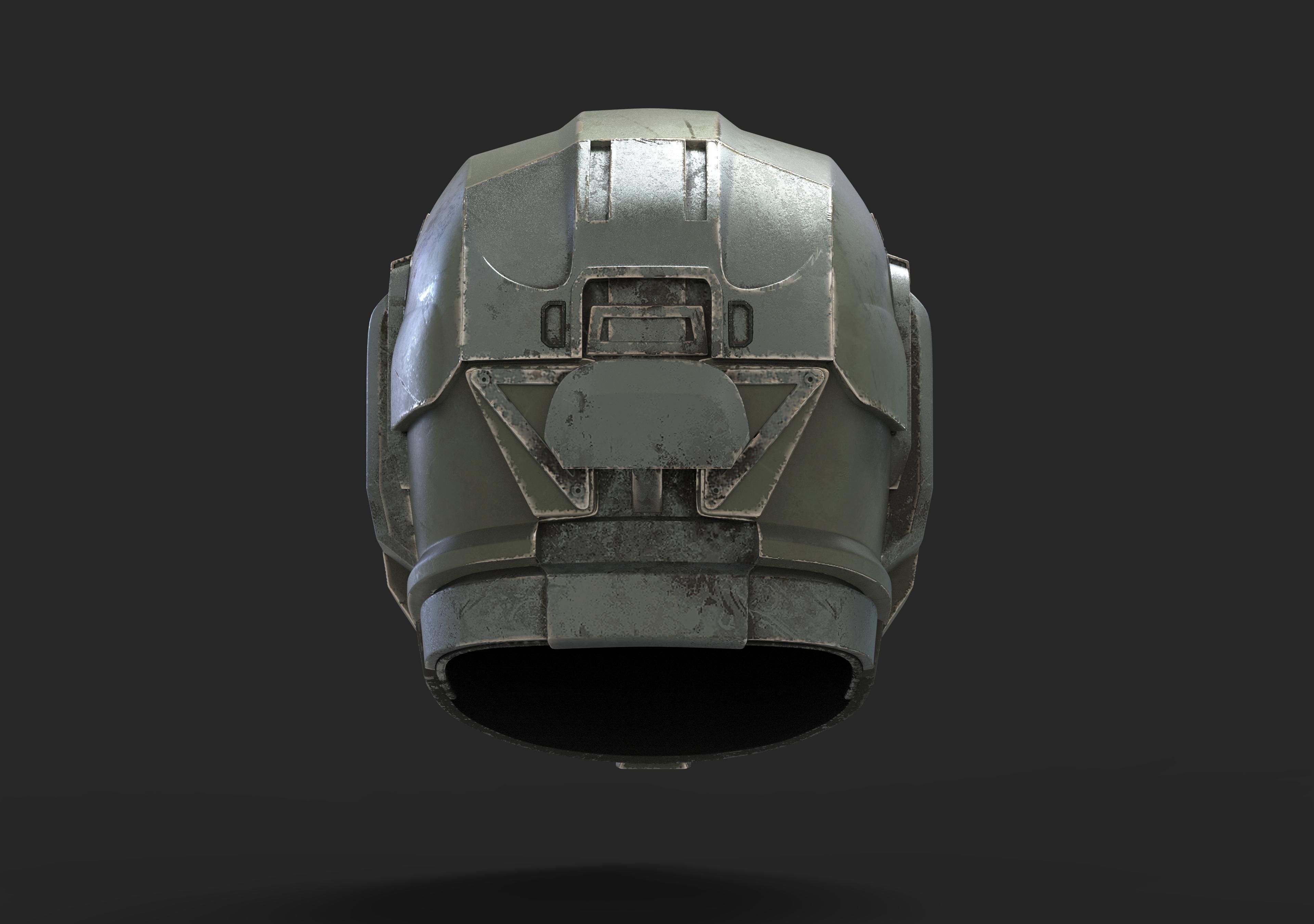 Halo Soldier Helmet 3d model