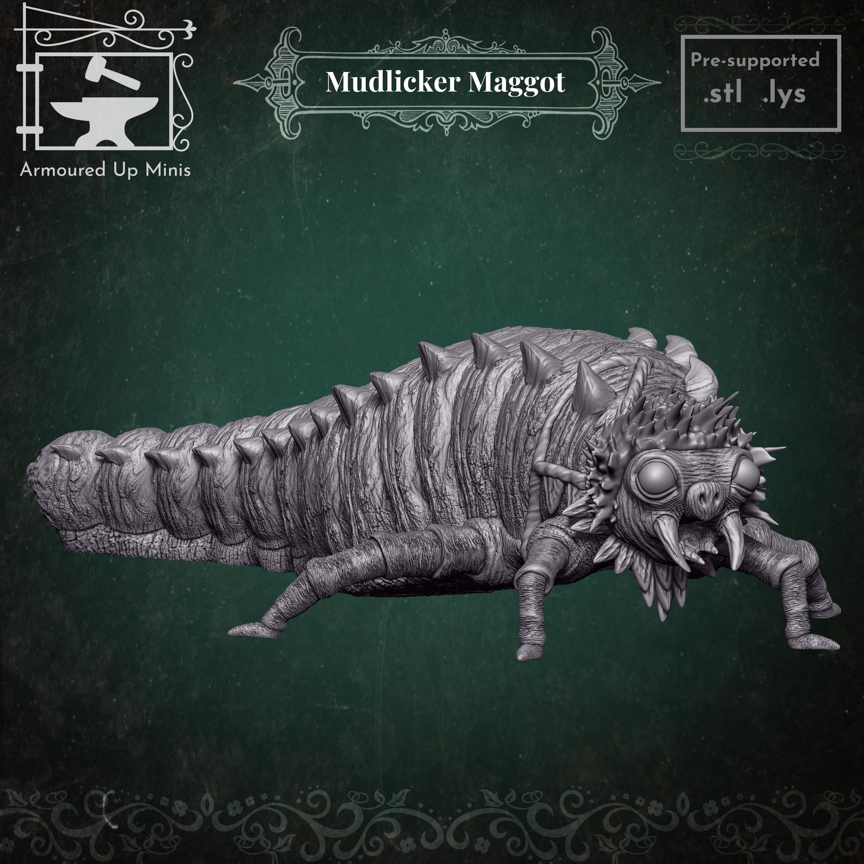 Mudlicker Maggot 3d model