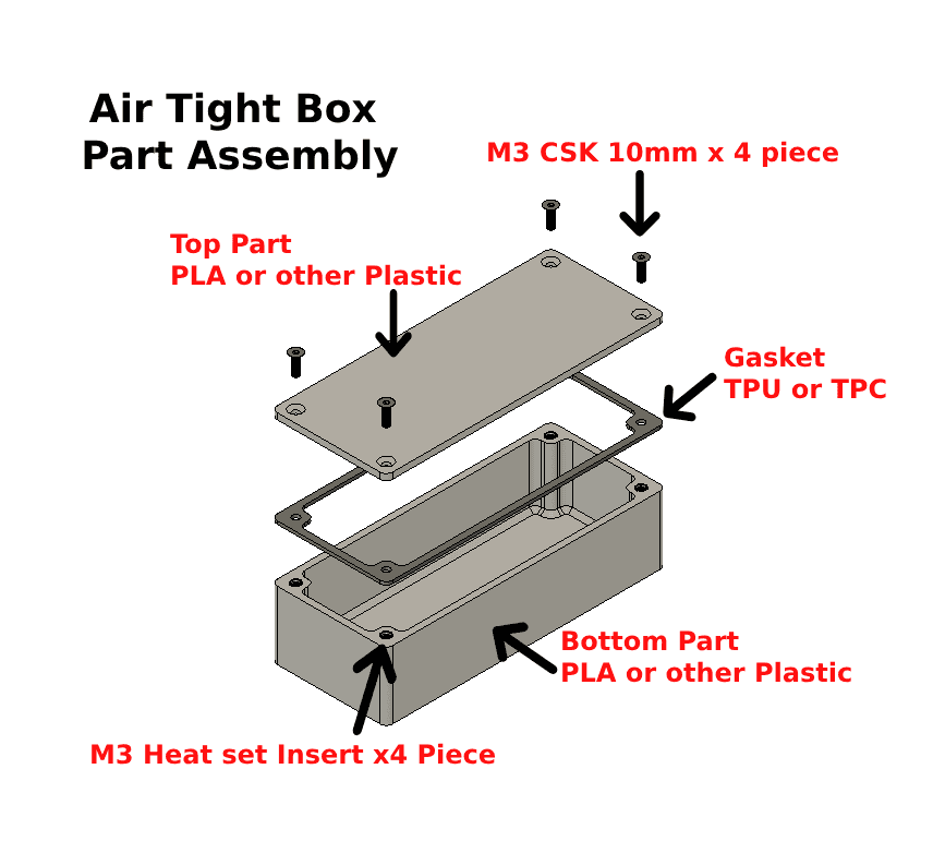 Box bottom 90x90x20.stl 3d model