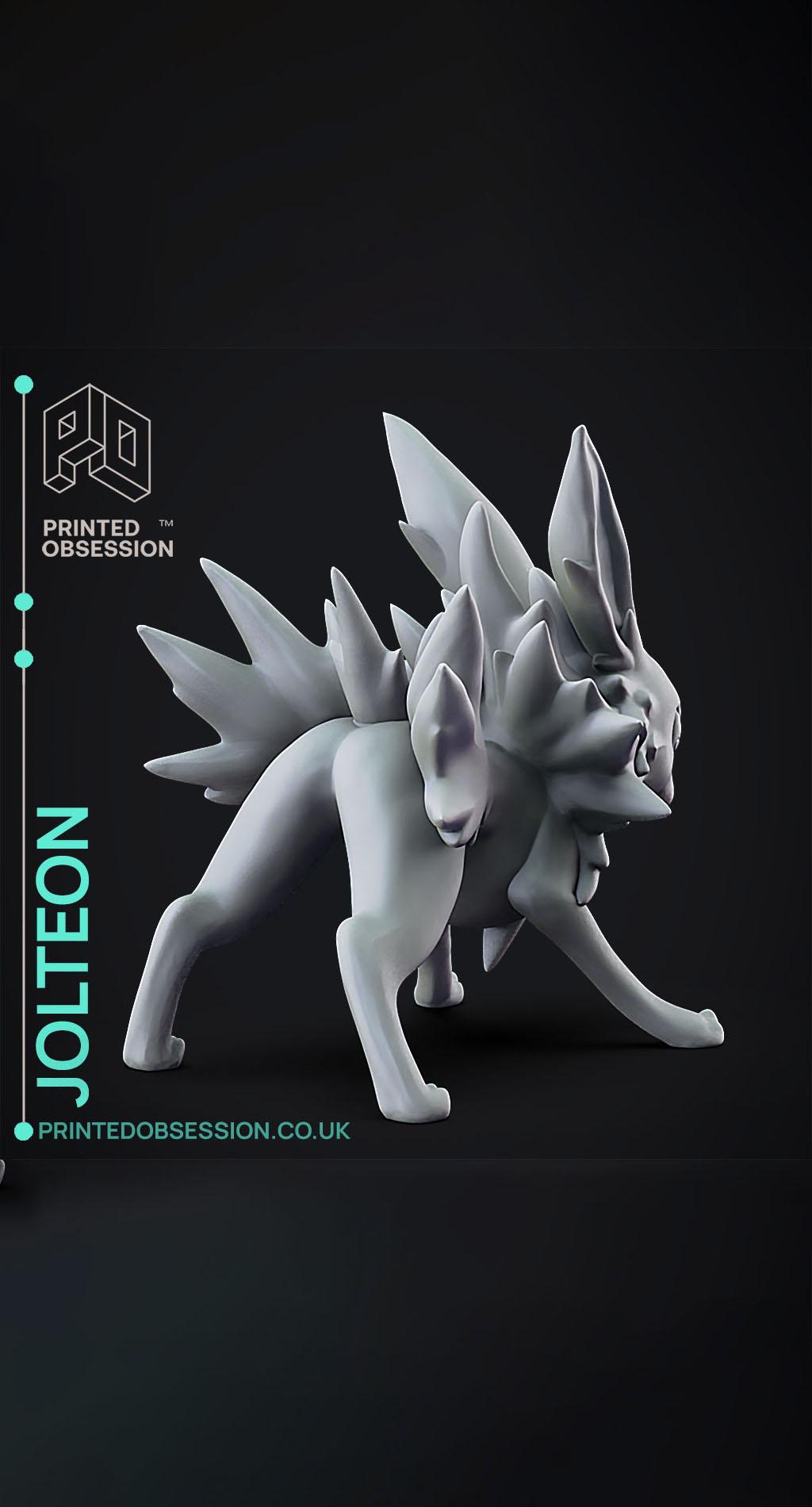 Jolteon - Pokemon - Fan Art 3d model