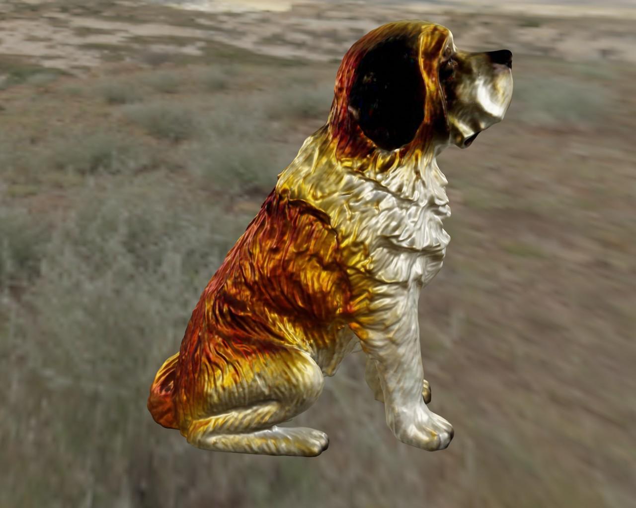 Saint Bernard 3d model