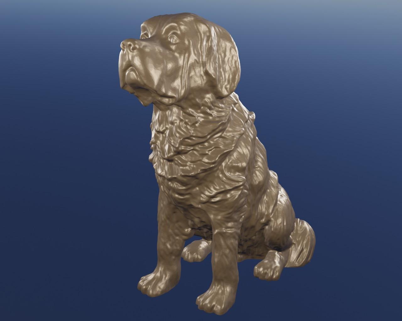 Saint Bernard 3d model