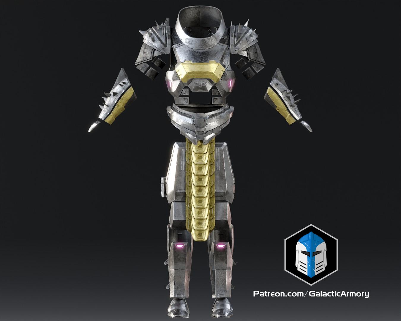 Saint 14 Armor - 3D Print Files 3d model
