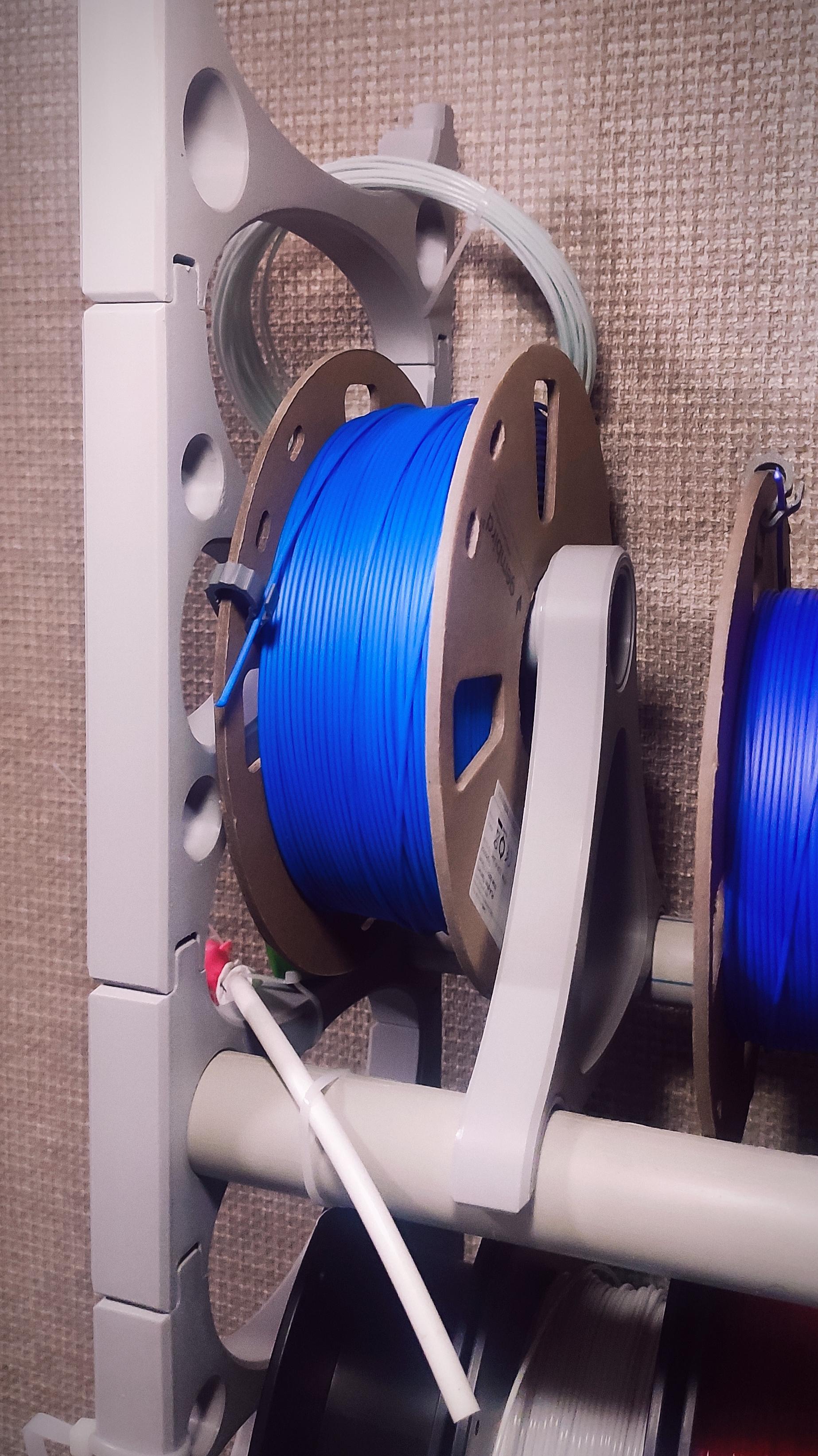Modular Wire Spool Holder (100% Printable) - 3D model by ZainAdmani on  Thangs